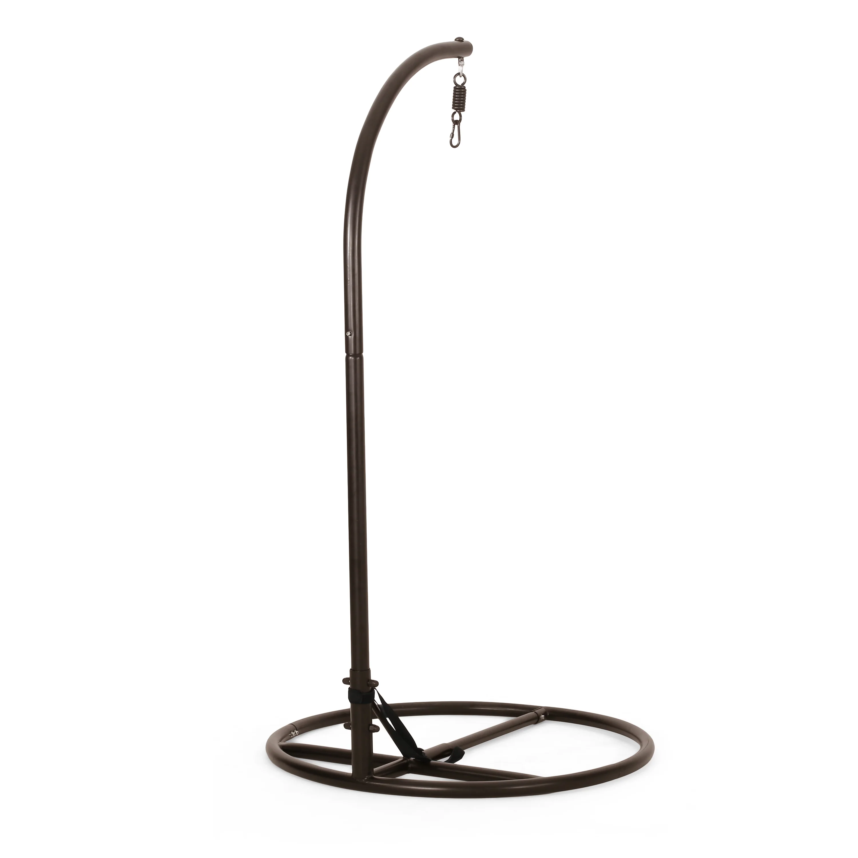 Primo Outdoor Wicker Hanging Basket Egg Chair with Stand - furnishings