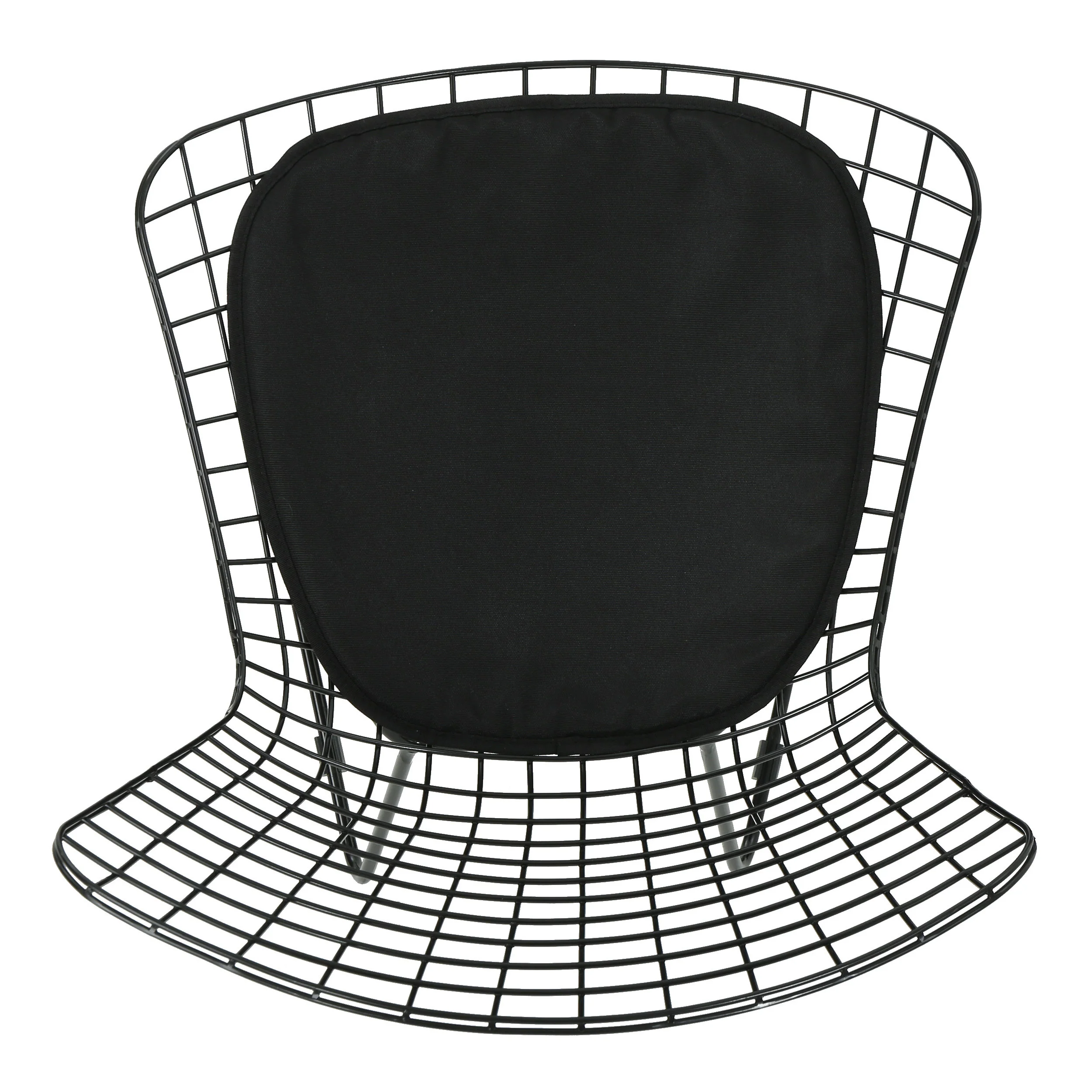 Fonda Outdoor Iron Chairs (Set of 2) - furnishings