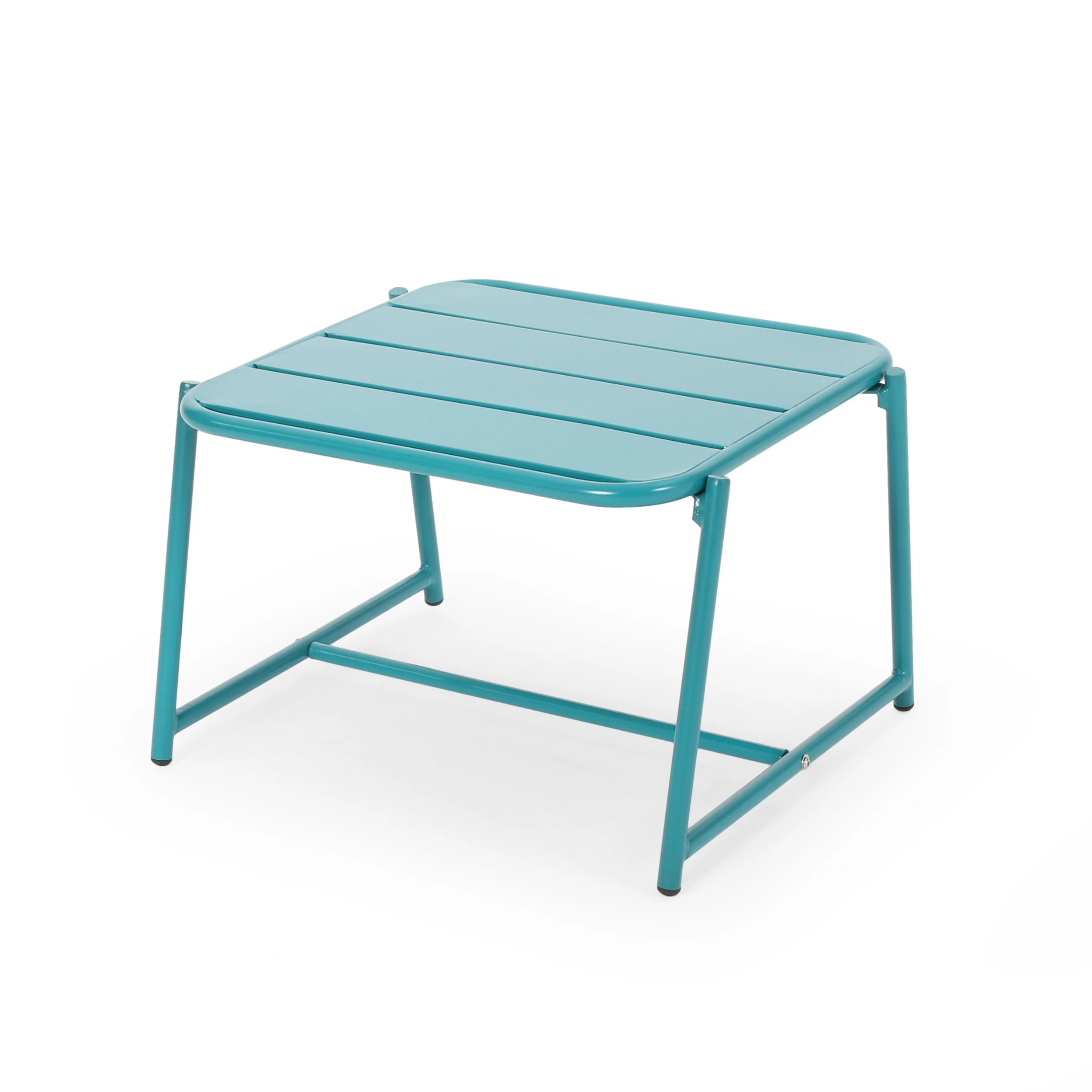 Crowningshield Outdoor Iron Side Table - furnishings