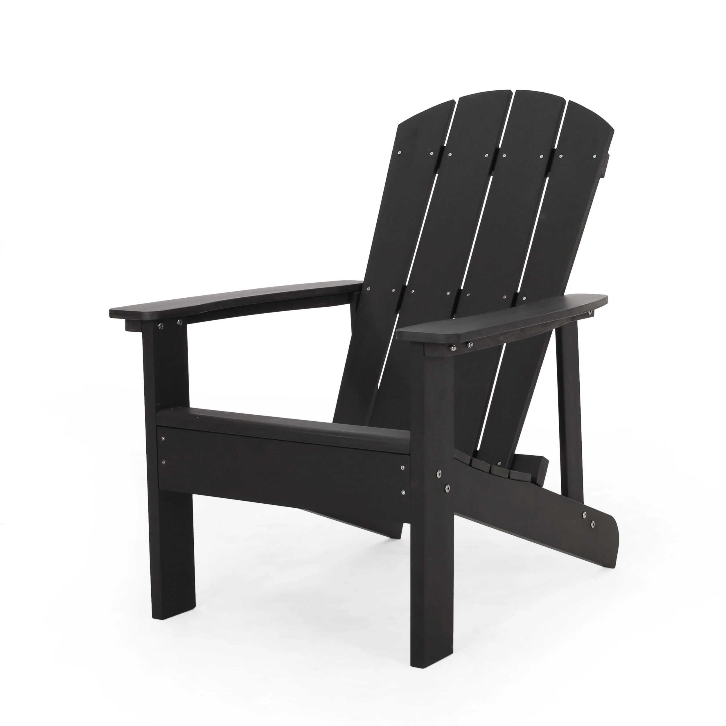 Anastasija Outdoor Faux Wood Adirondack Chair - furnishings