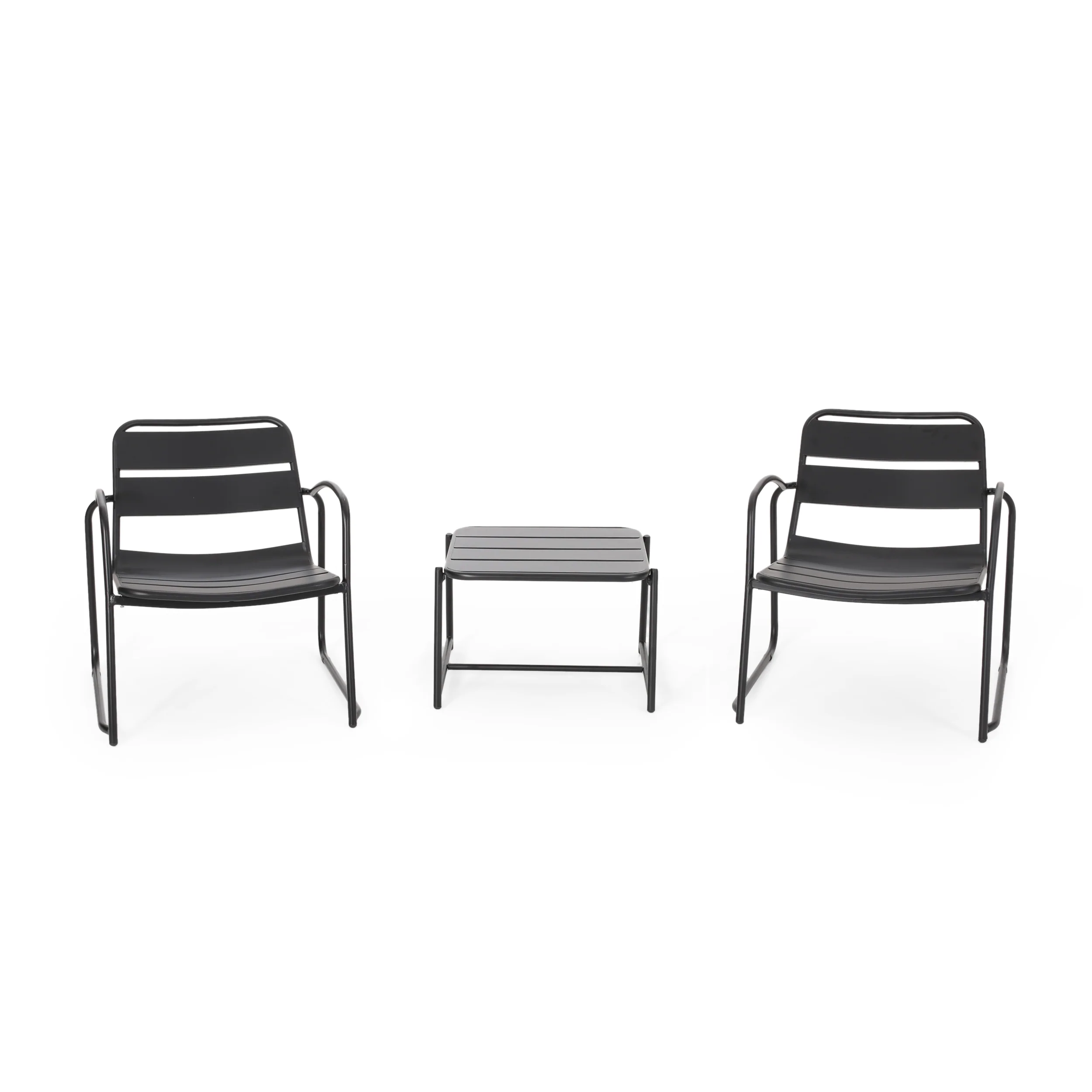 Daryah Outdoor Modern 2 Seater Chat Set - furnishings