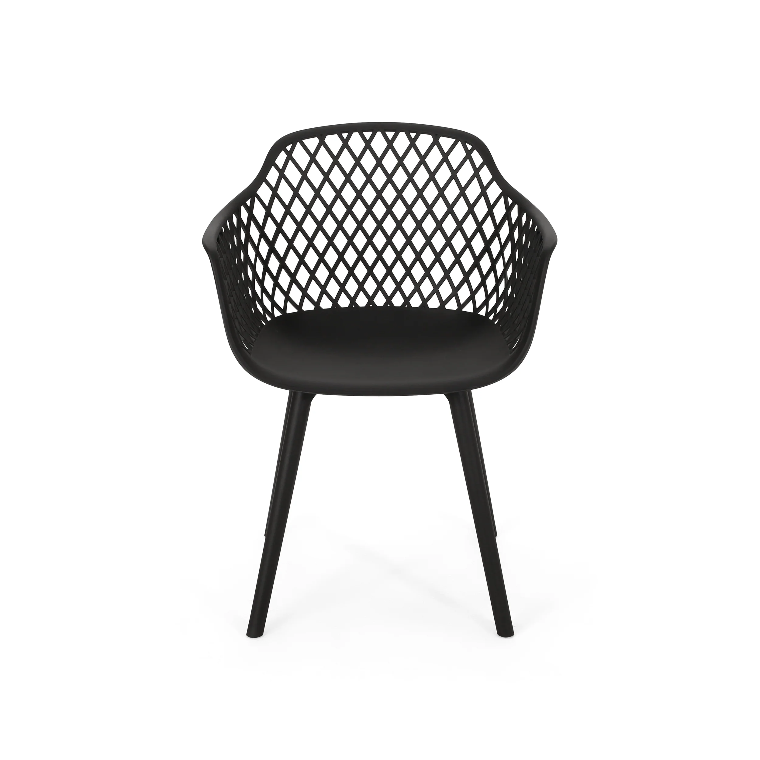 Tate Outdoor Modern Dining Chair (Set of 4) - furnishings