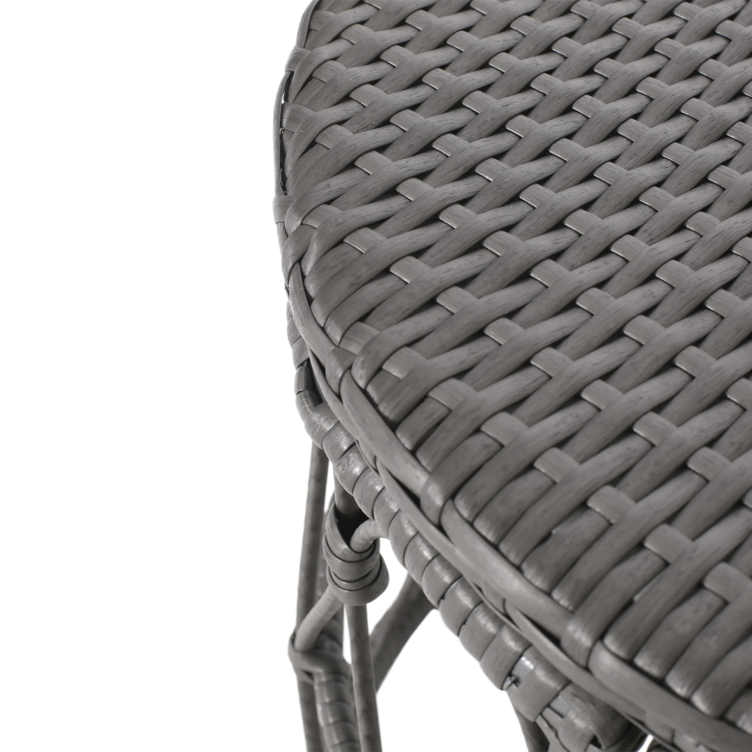 Colmar Outdoor Wicker Side Table - furnishings