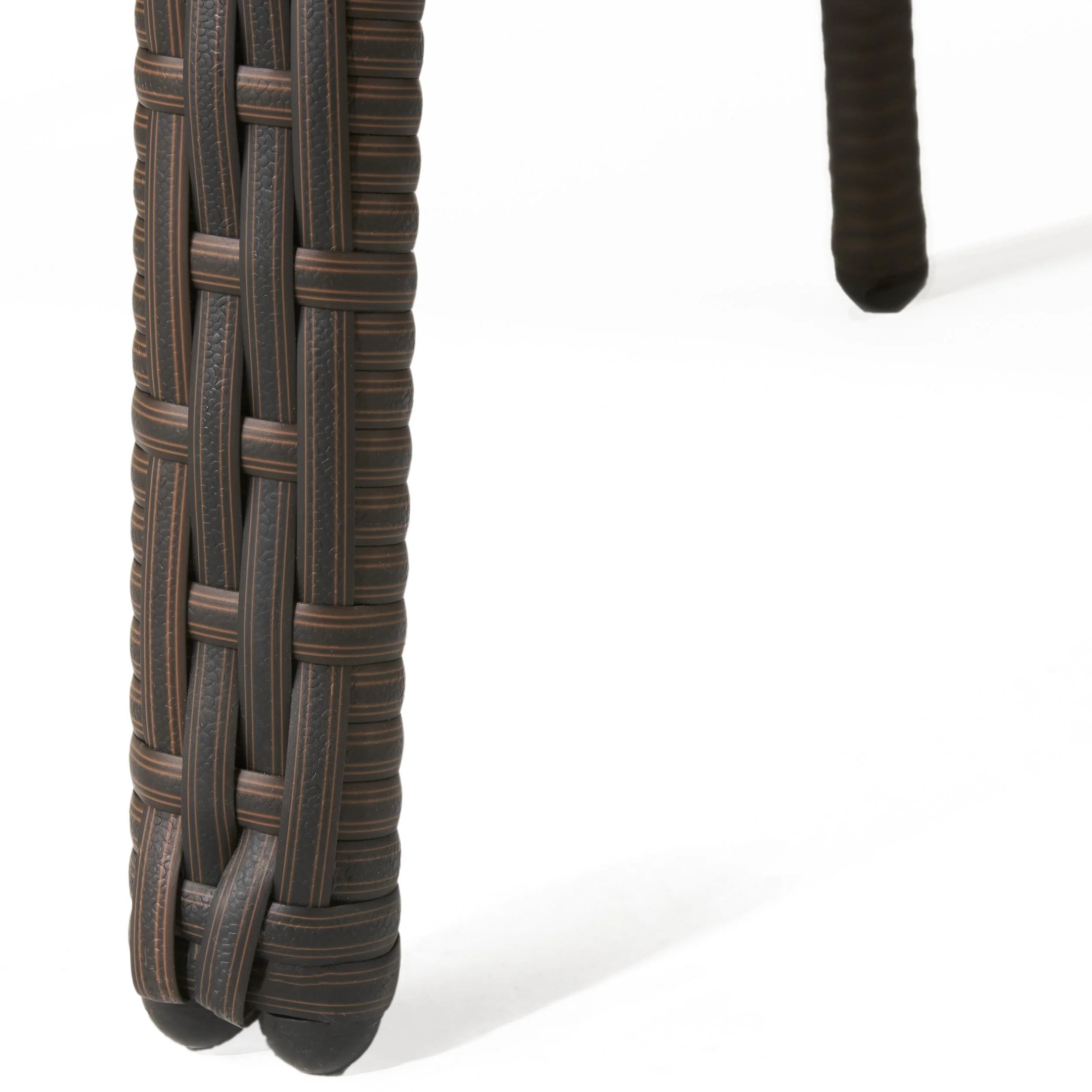 Florianopolis Brown Wicker Stacking Chairs (Set of 4) - furnishings