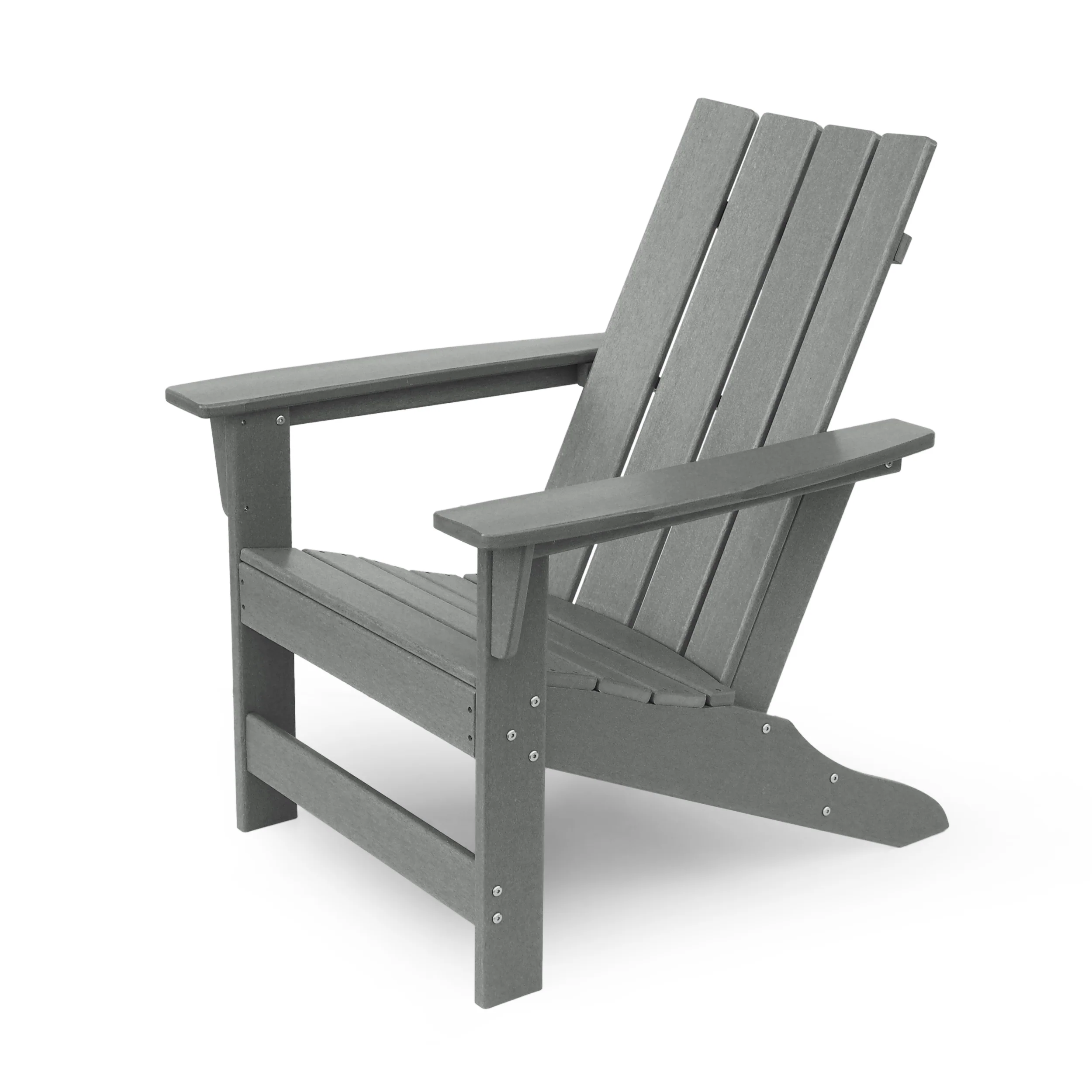 Panagiota Outdoor Contemporary Adirondack Chair (Set of 2) - furnishings