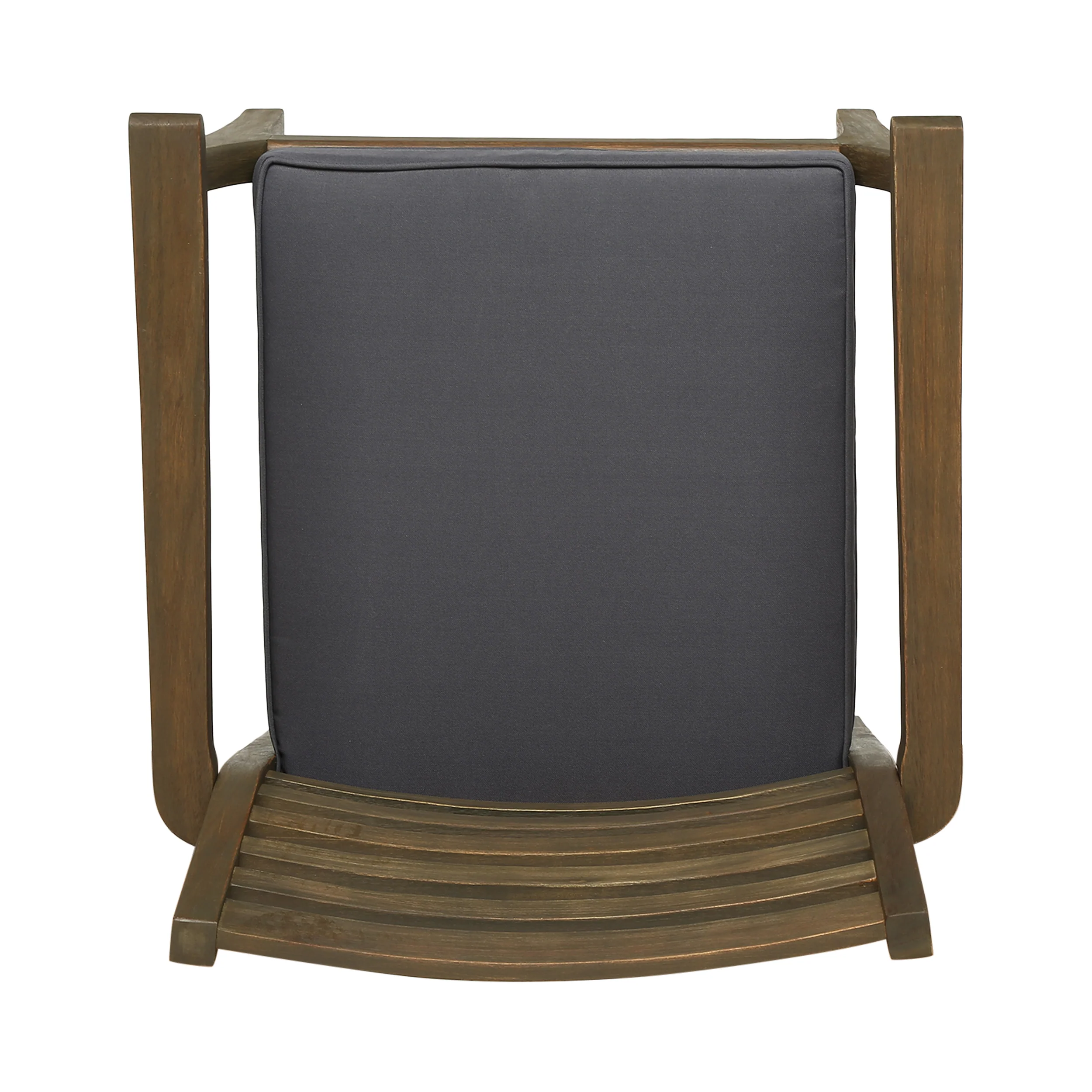 Esther Patio Dining Chairs, Acacia Wood and Outdoor Cushions - furnishings