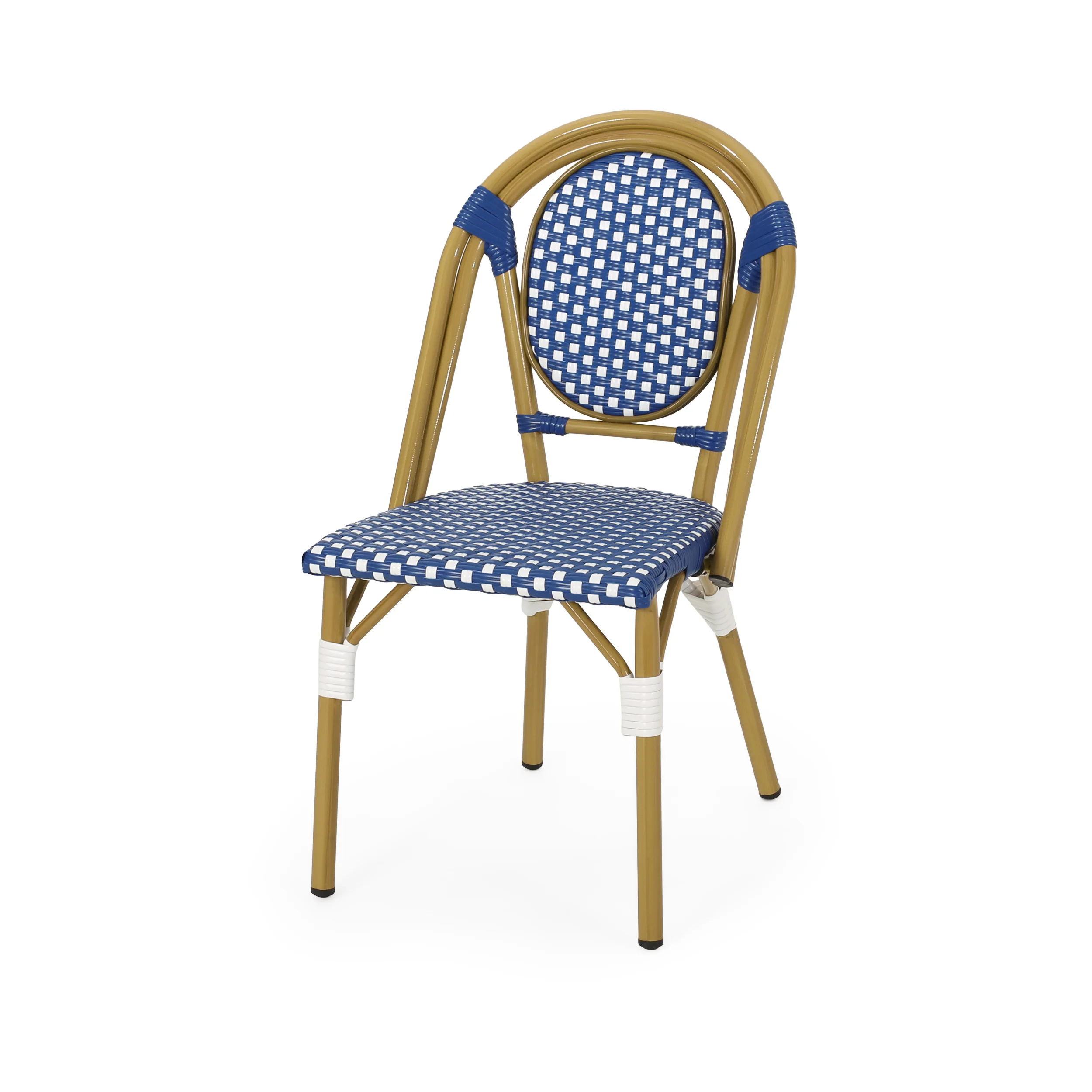 Kazaria Outdoor French Bistro Chairs (Set of 4) - furnishings