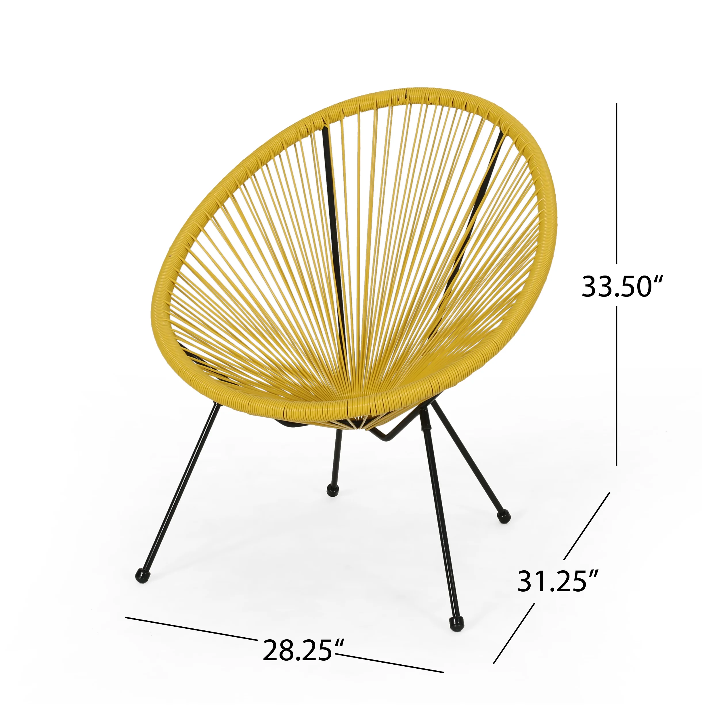 Nusa Outdoor Acapulco Woven Accent Chair - furnishings