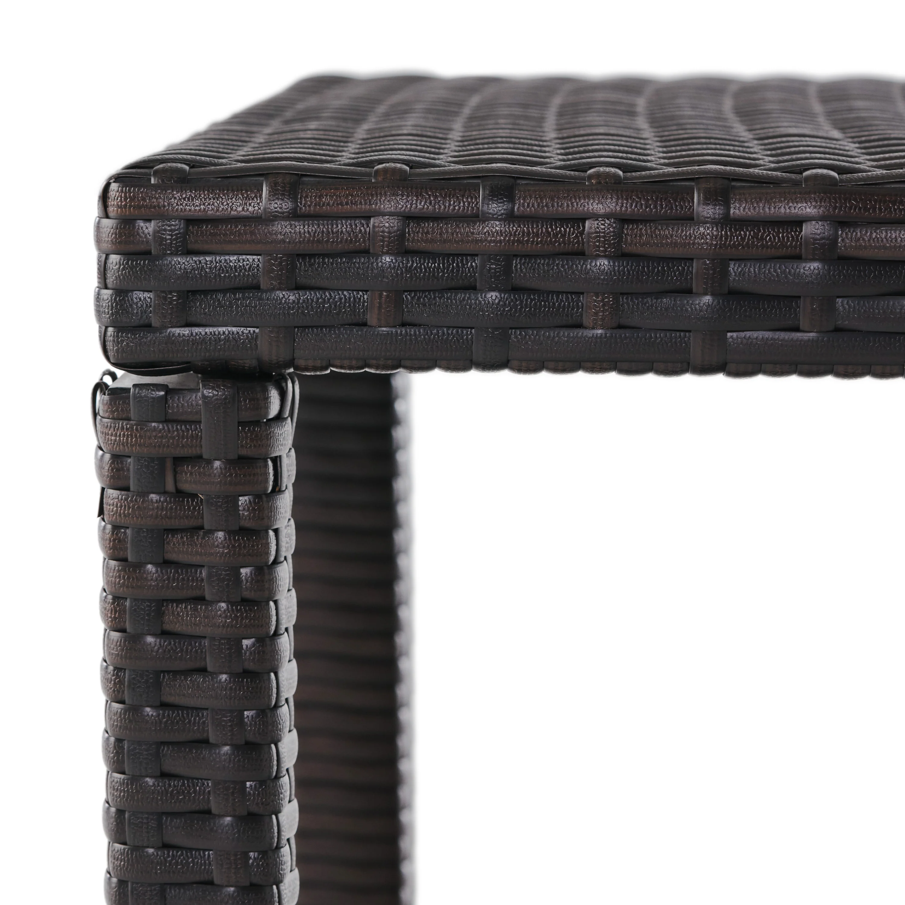 Palawan Outdoor Wicker Accent Table - furnishings