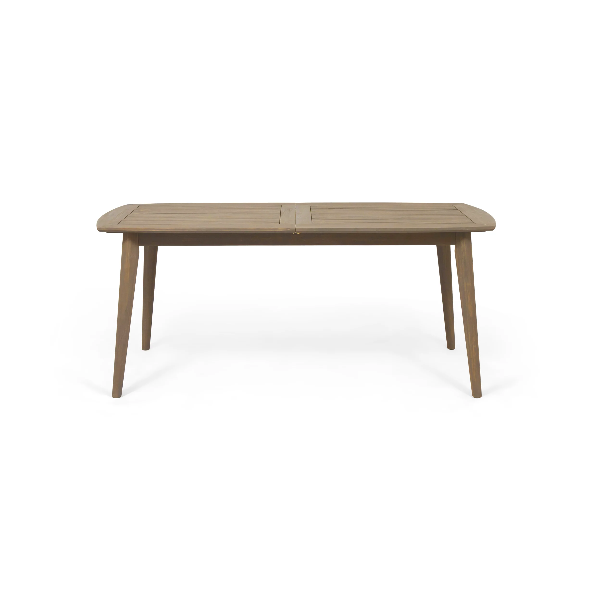 Stanford Outdoor Acacia Wood Expandable Dining Table - furnishings