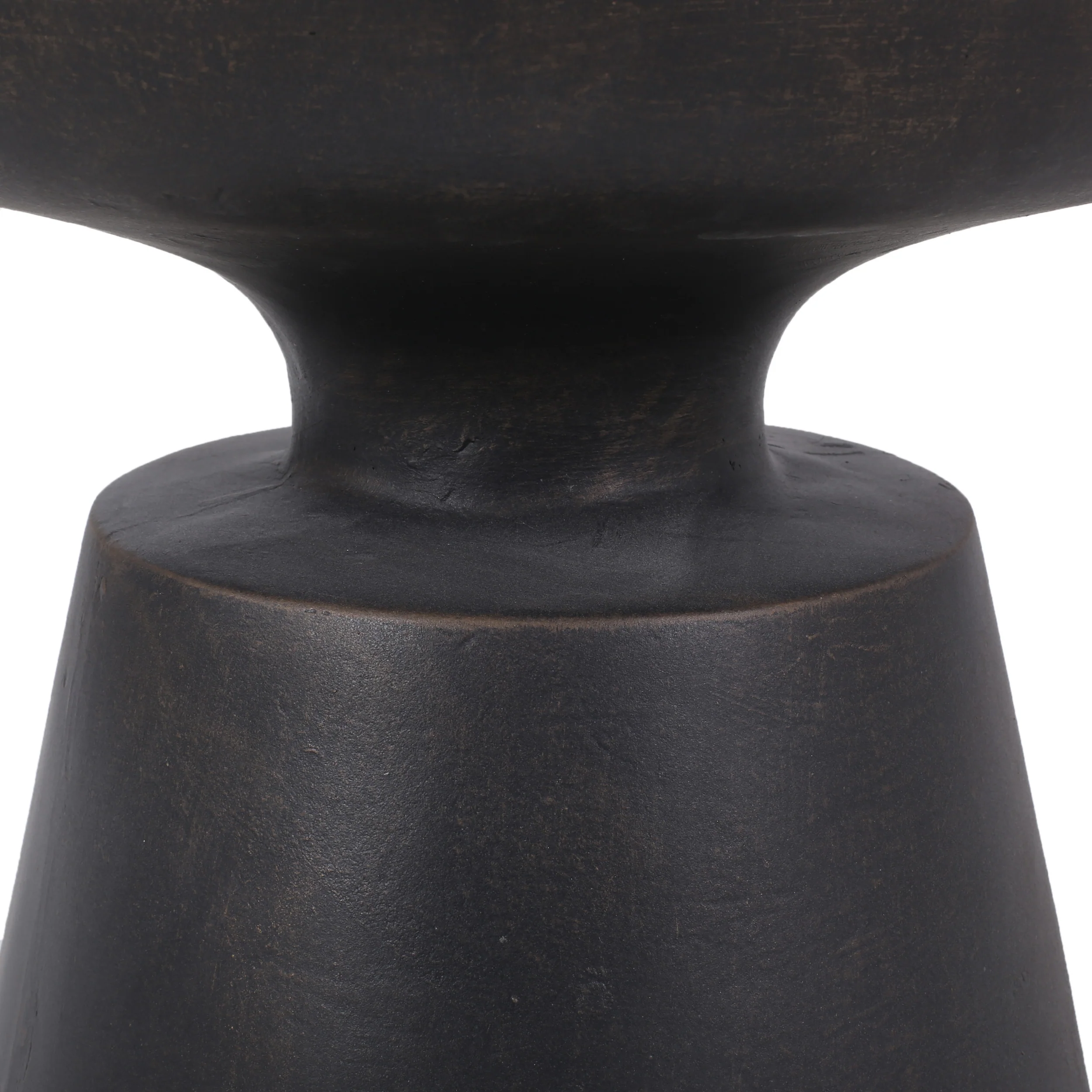 Snumshire Outdoor Lightweight Concrete Side Table, Antique Copper - furnishings