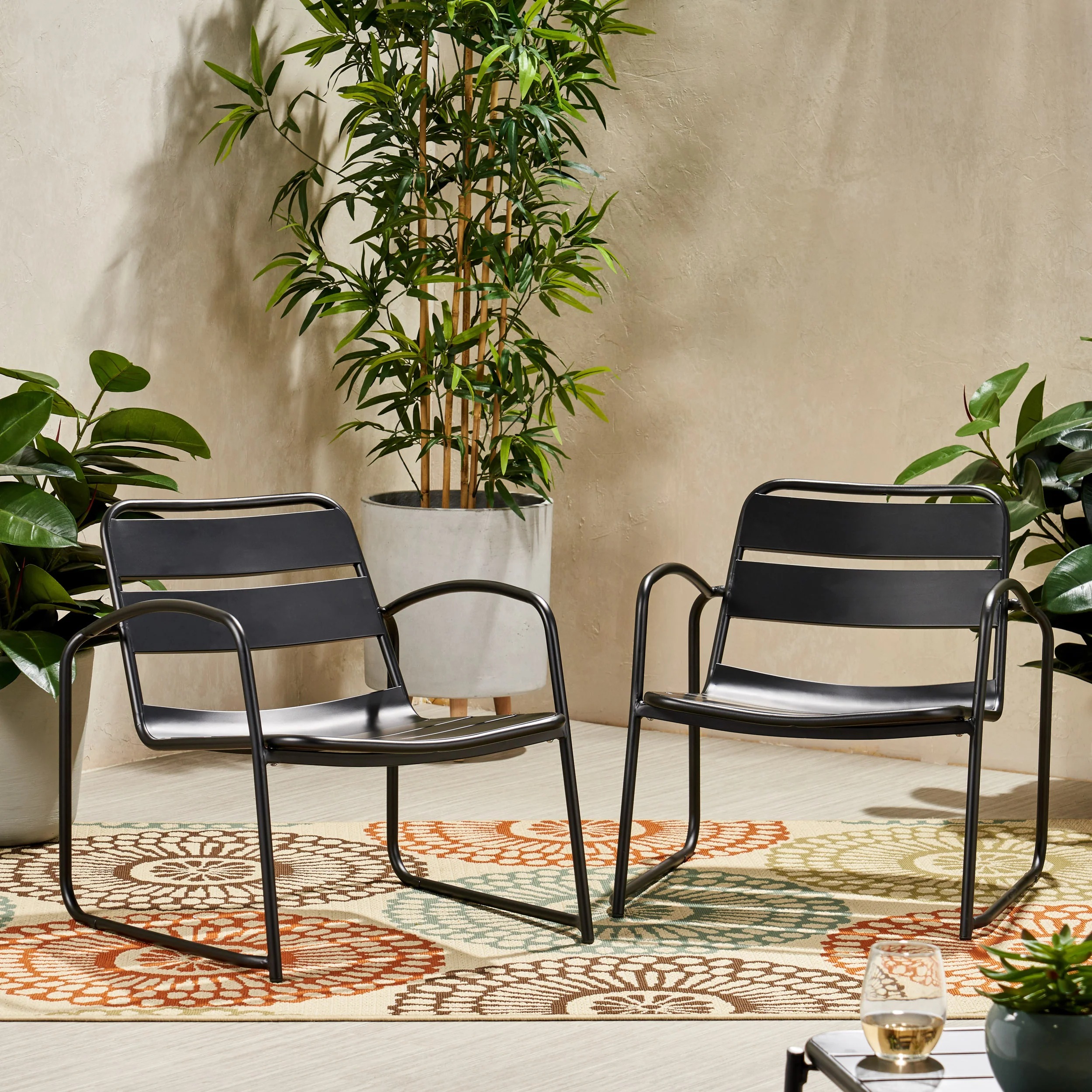 Daryah Outdoor Dining Chair (Set of 2) - furnishings