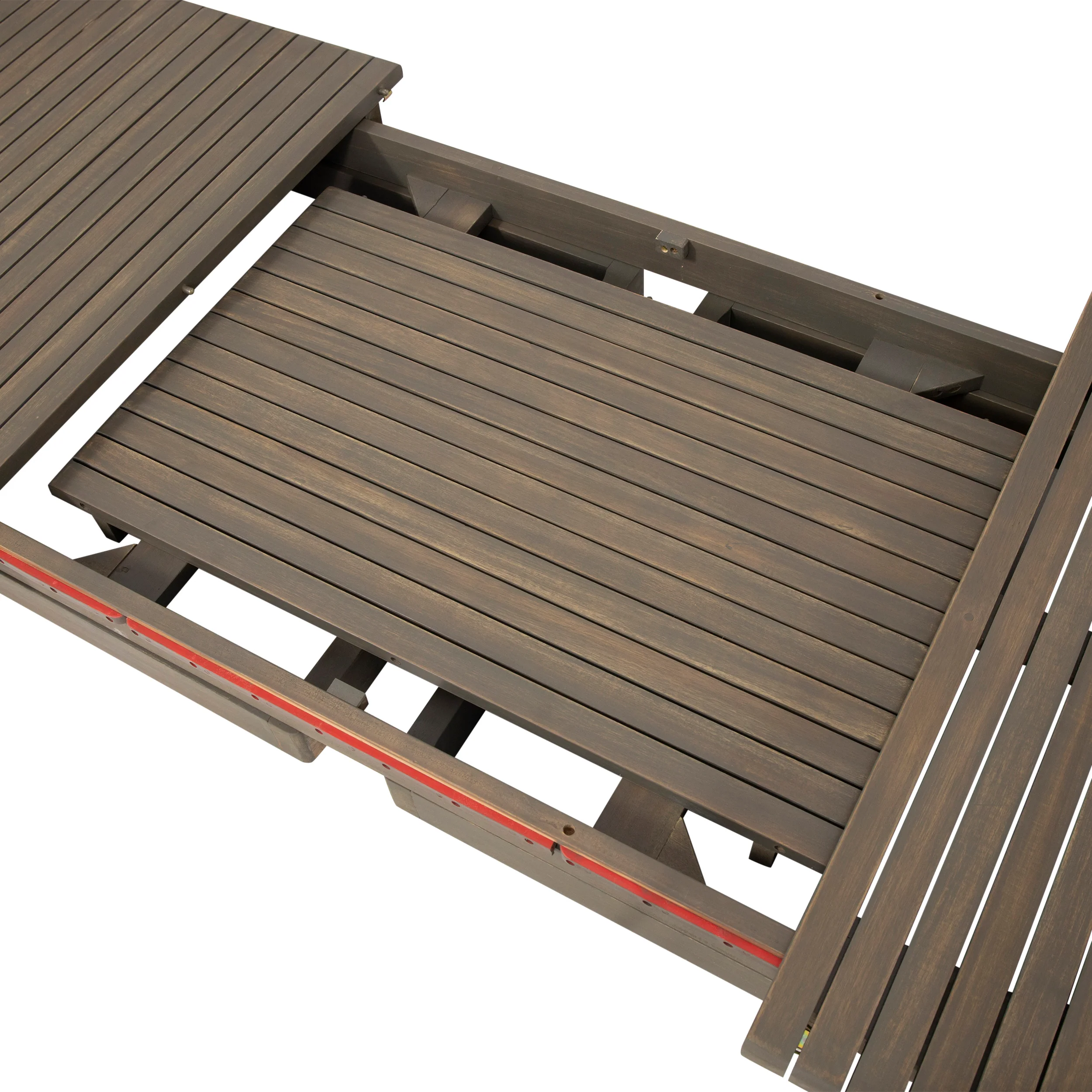 Yilia Outdoor Expandable Acacia Wood Dining Table - furnishings