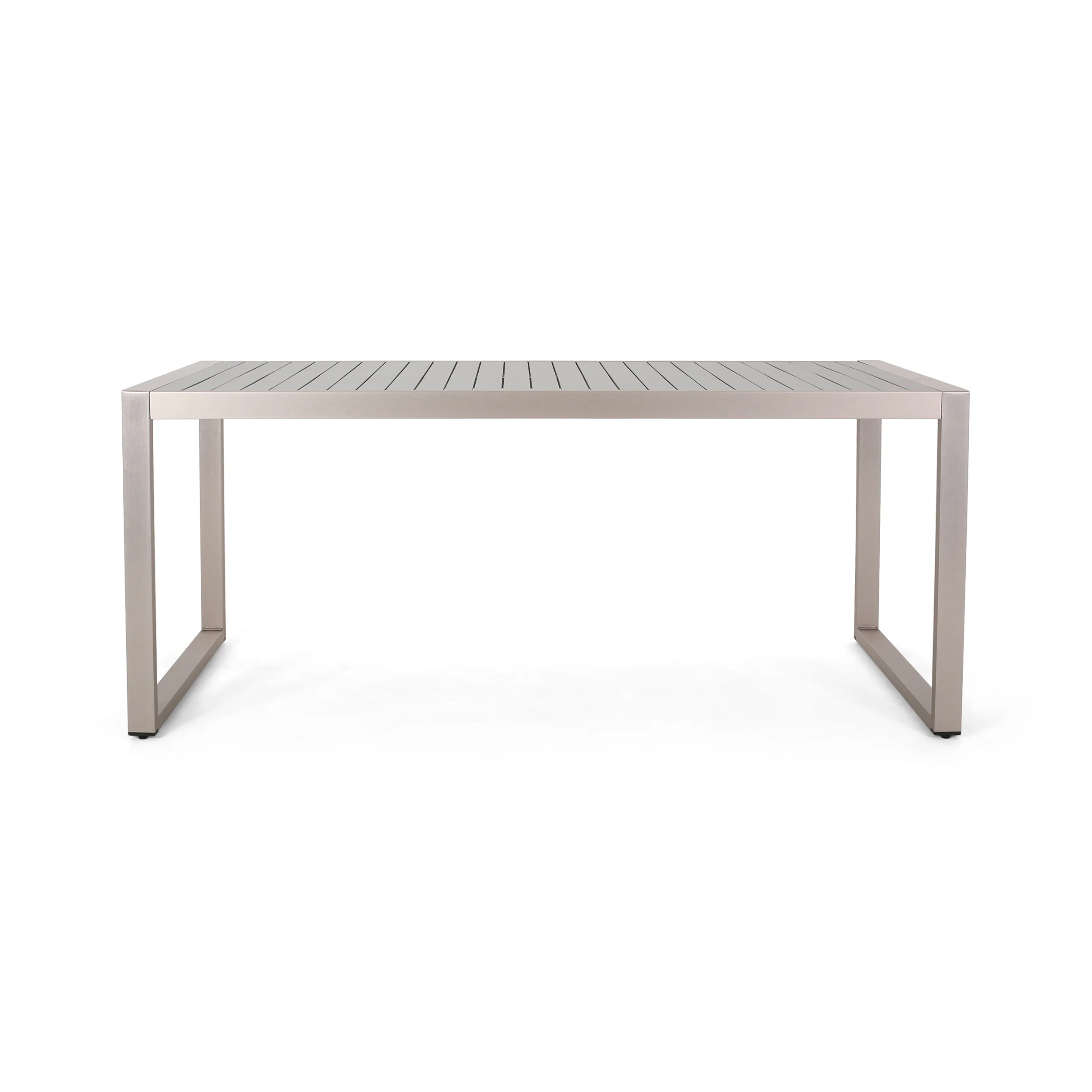 Nealie Outdoor Aluminum Dining Table - furnishings