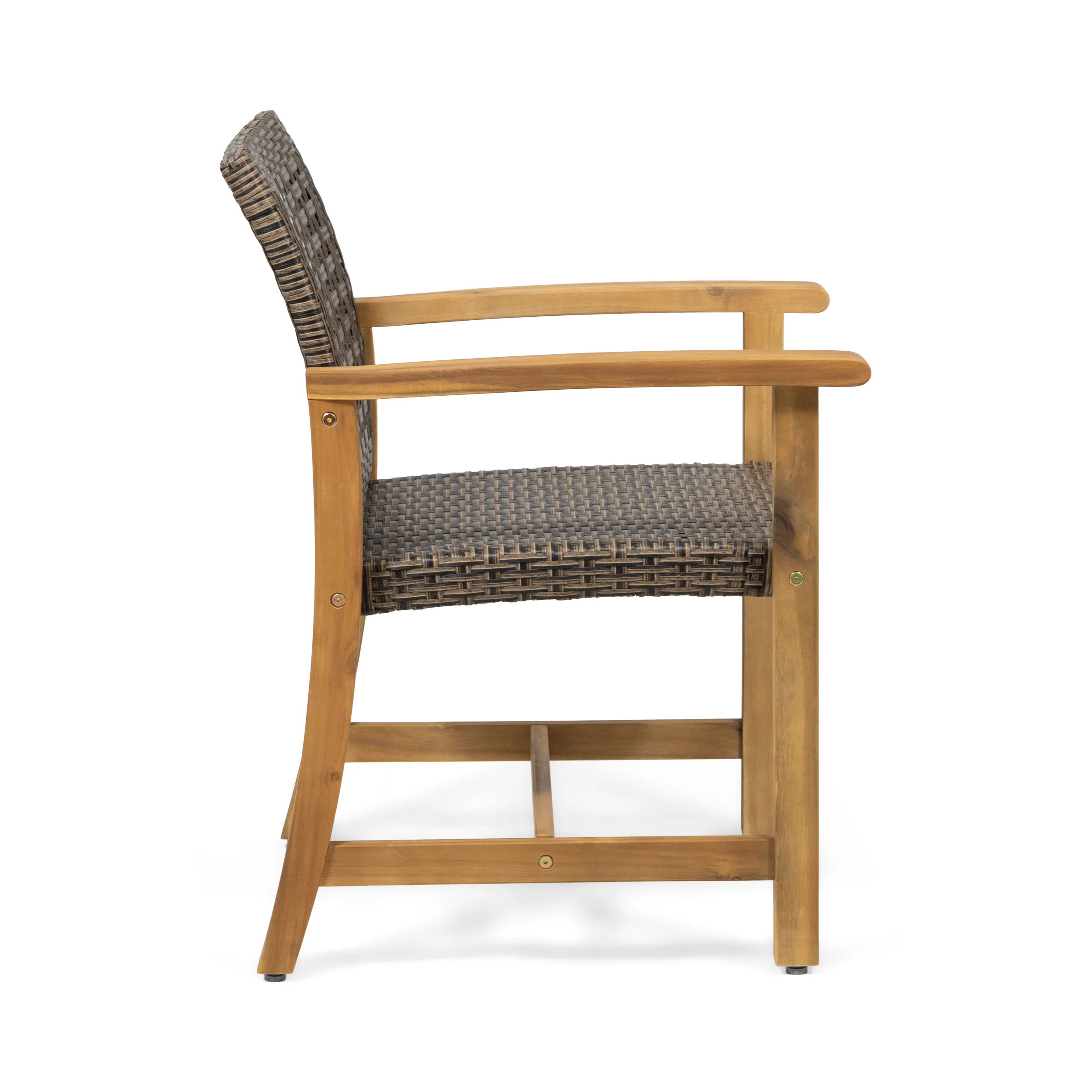 Levant Outdoor Acacia Wood Dining Chair (Set of 2) - furnishings