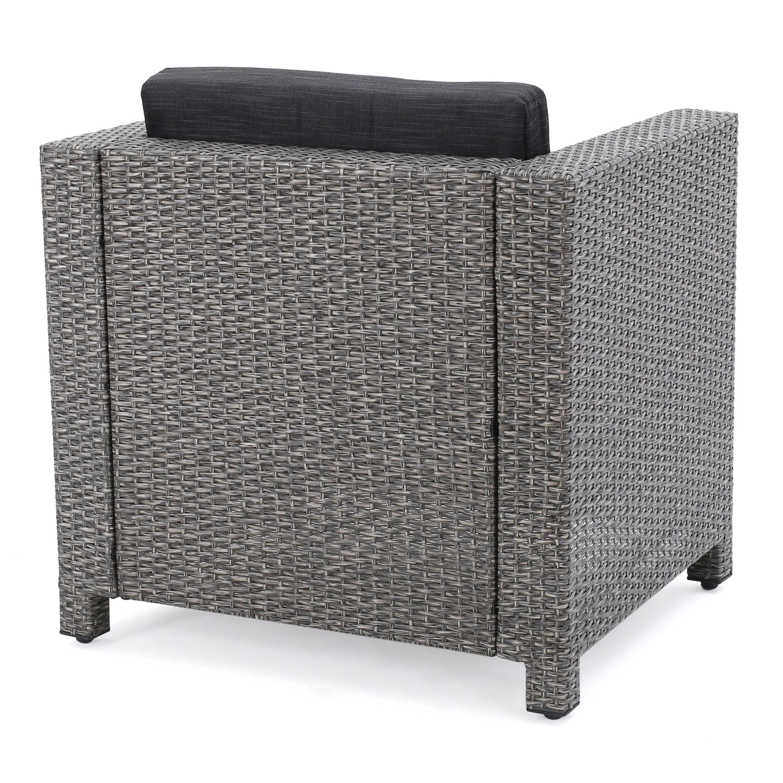 Venice Outdoor Wicker Club Chair (set of 4) - furnishings