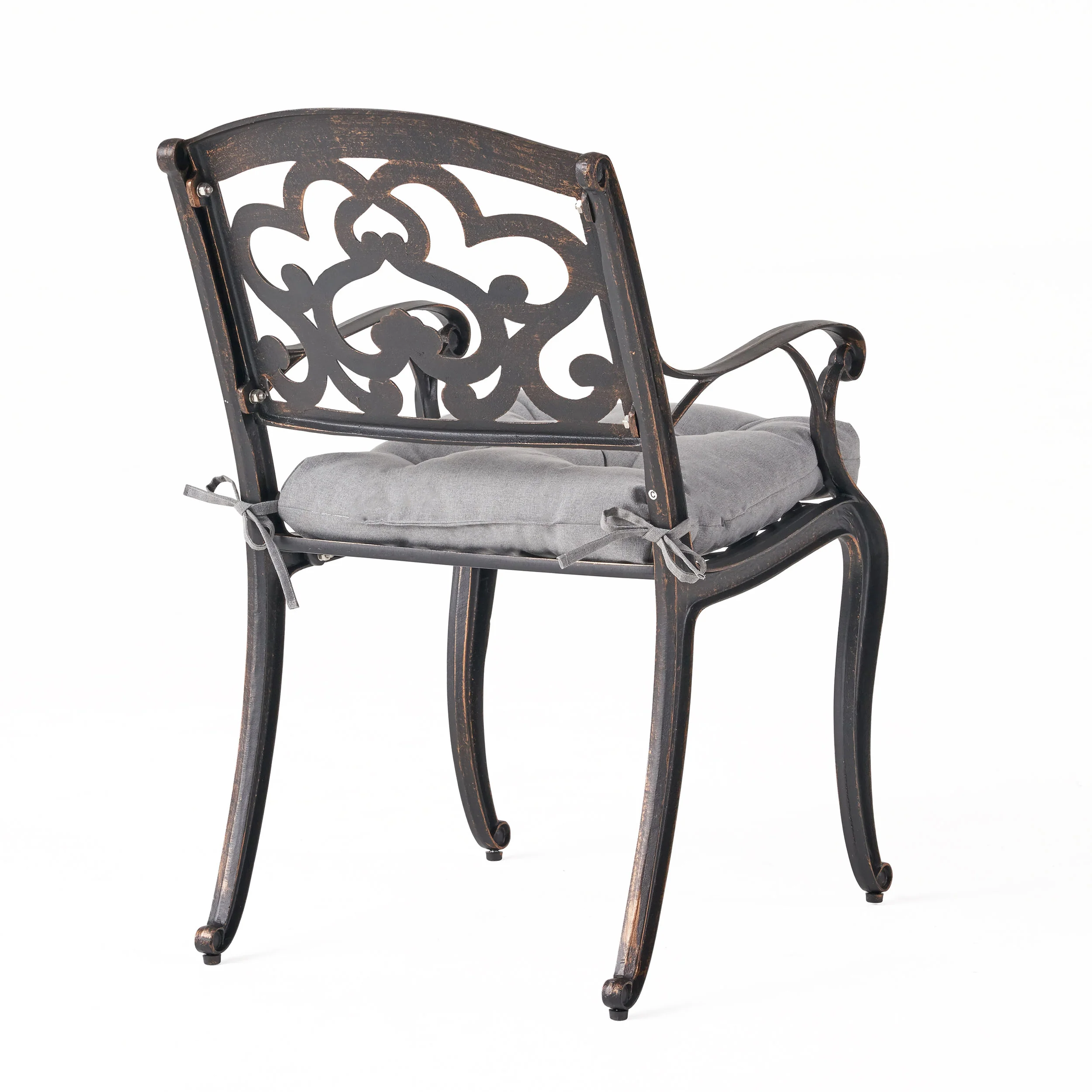 Carlton Outdoor Dining Chair with Cushion (Set of 2) - furnishings