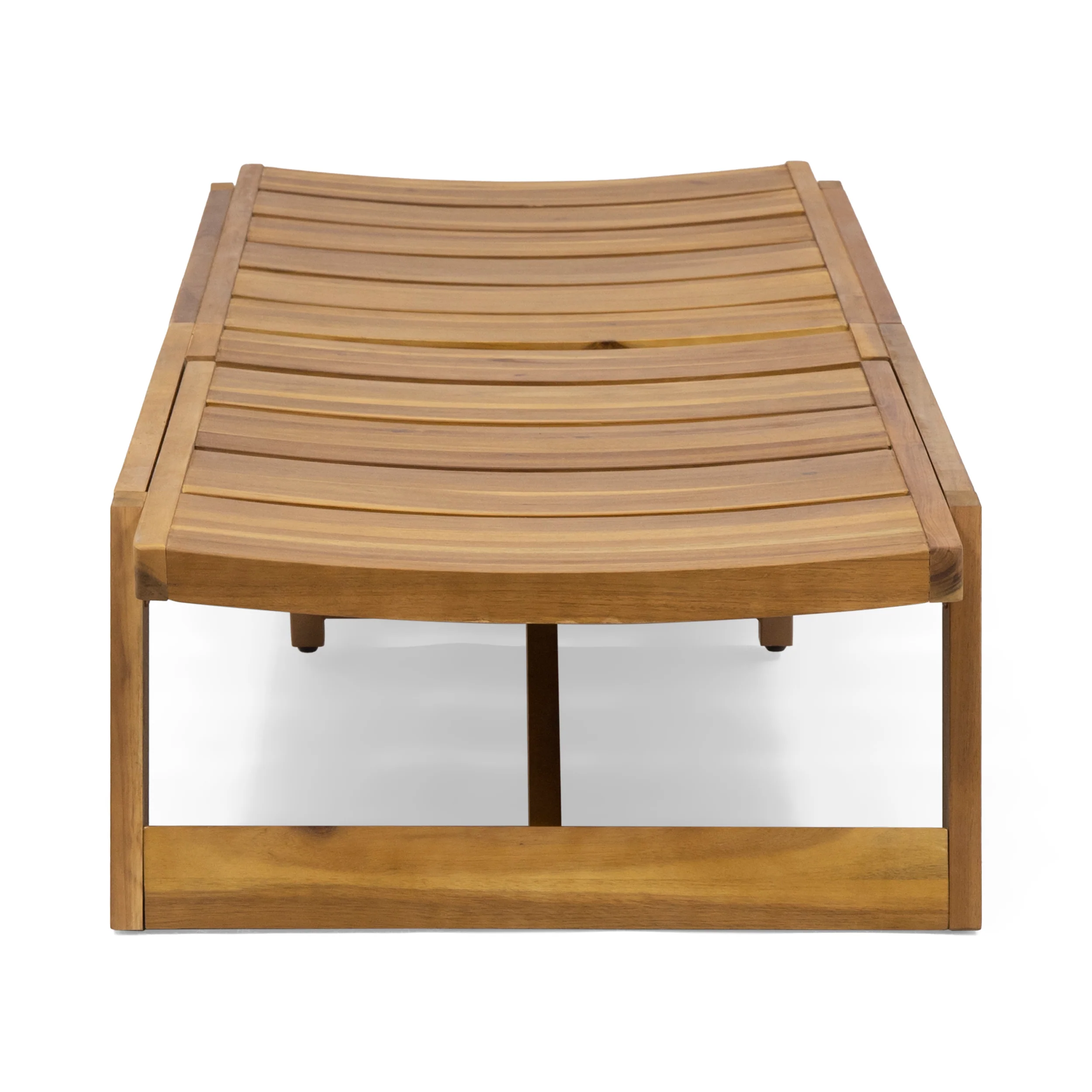 Adelaide Outdoor Wood and Iron Chaise Lounges (Set of 2) - furnishings
