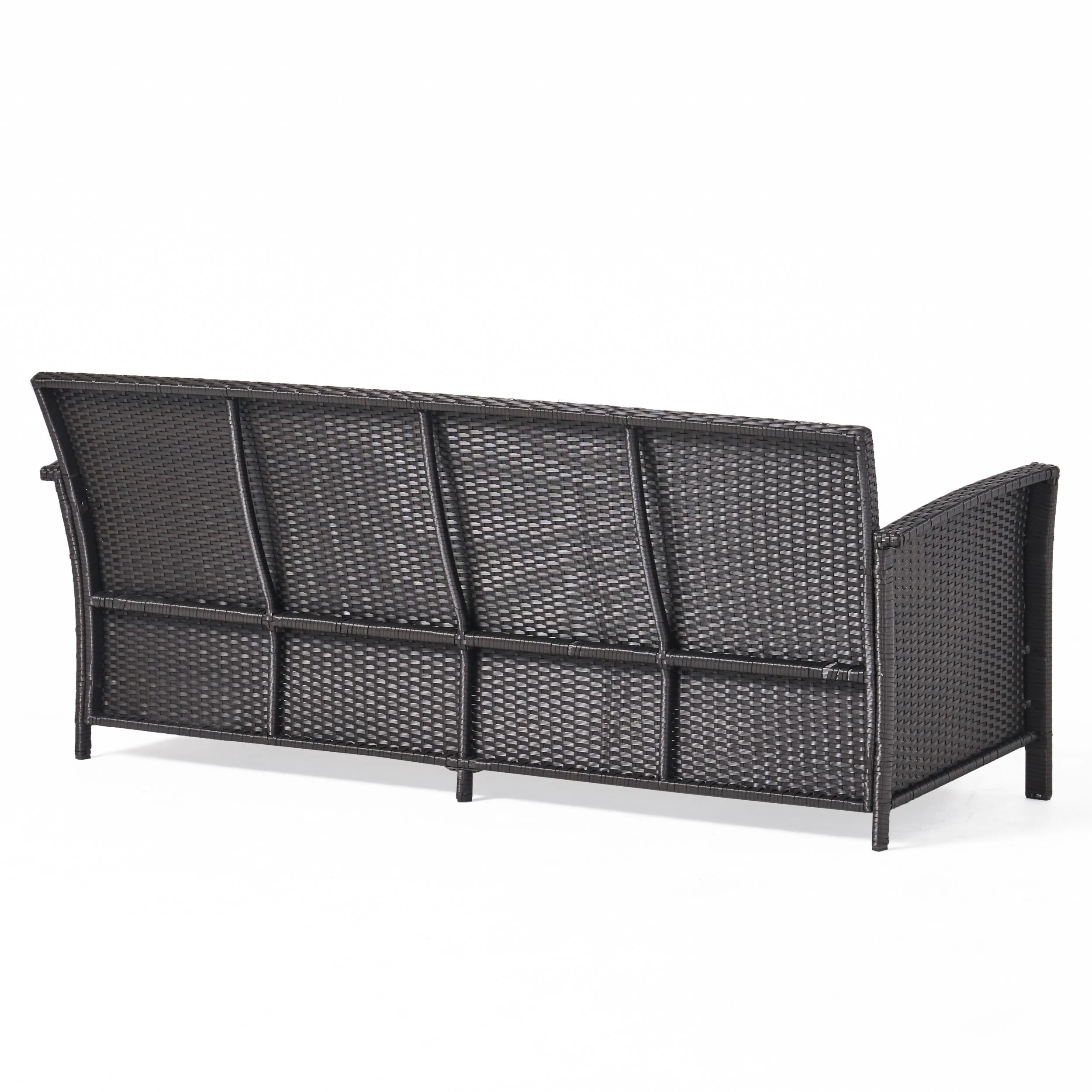 Auguste Outdoor Wicker 3 Seater Sofa - furnishings