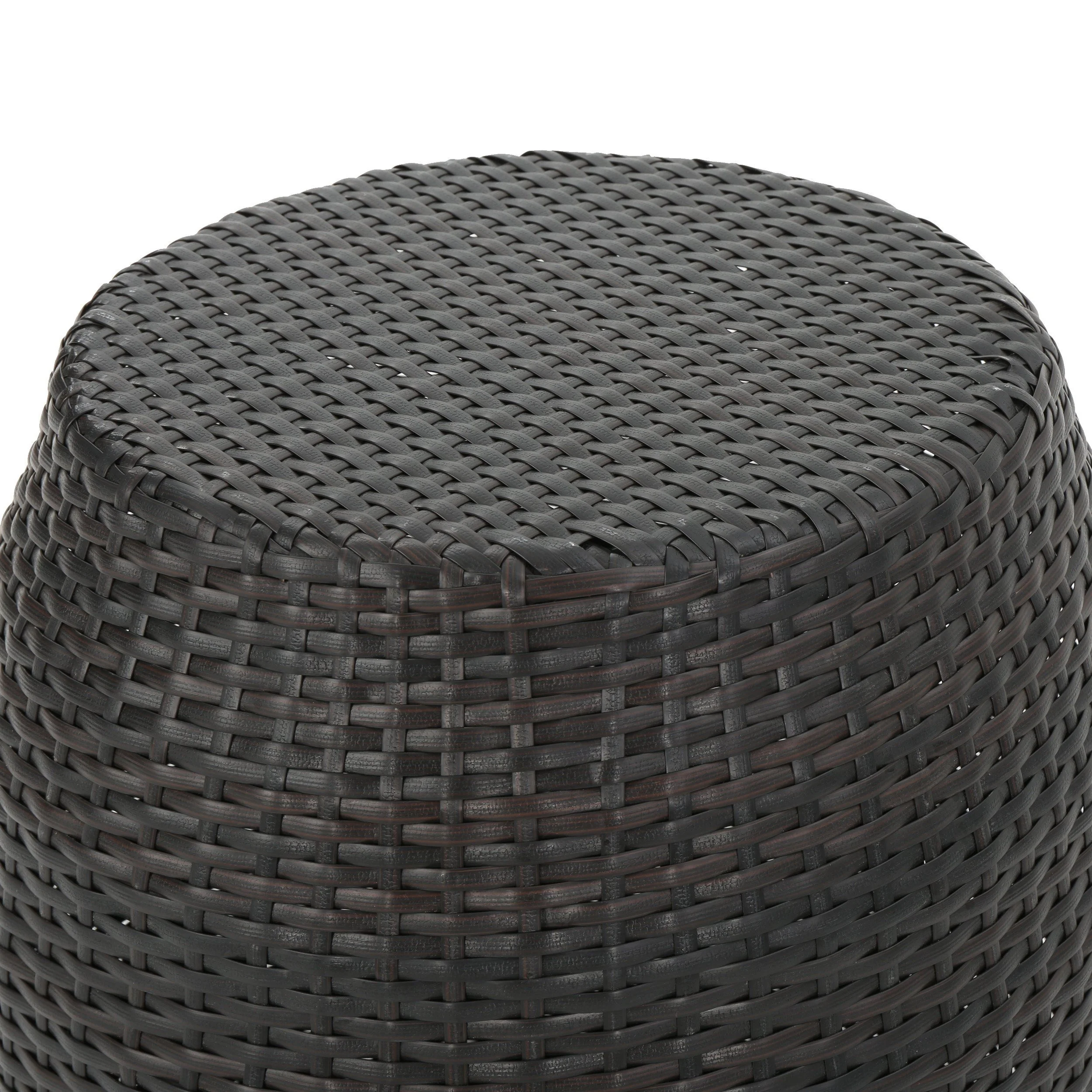 Orlando Outdoor 3 Piece Wicker Chat Set - furnishings