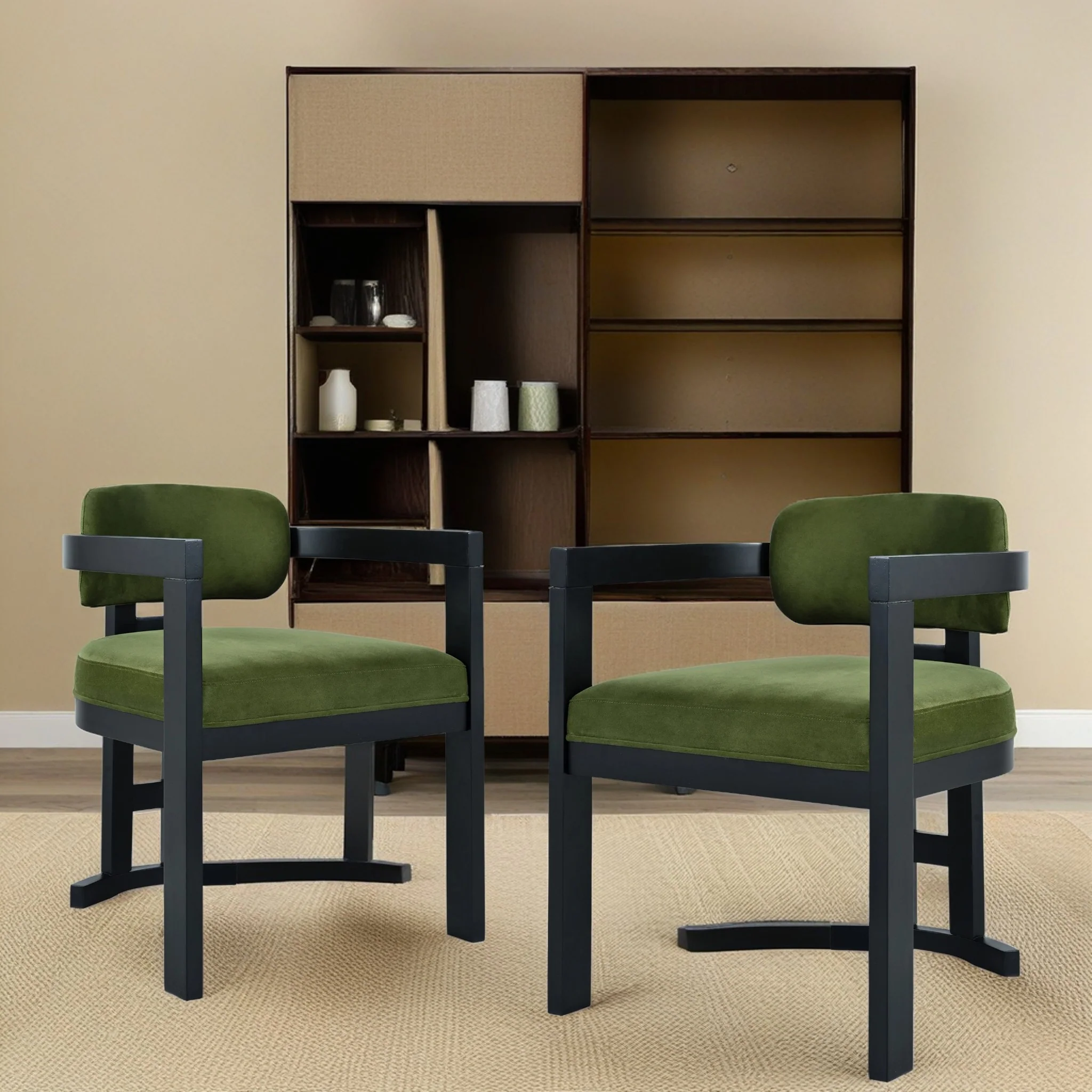 Elow Modern C-Shaped End Table - furnishings