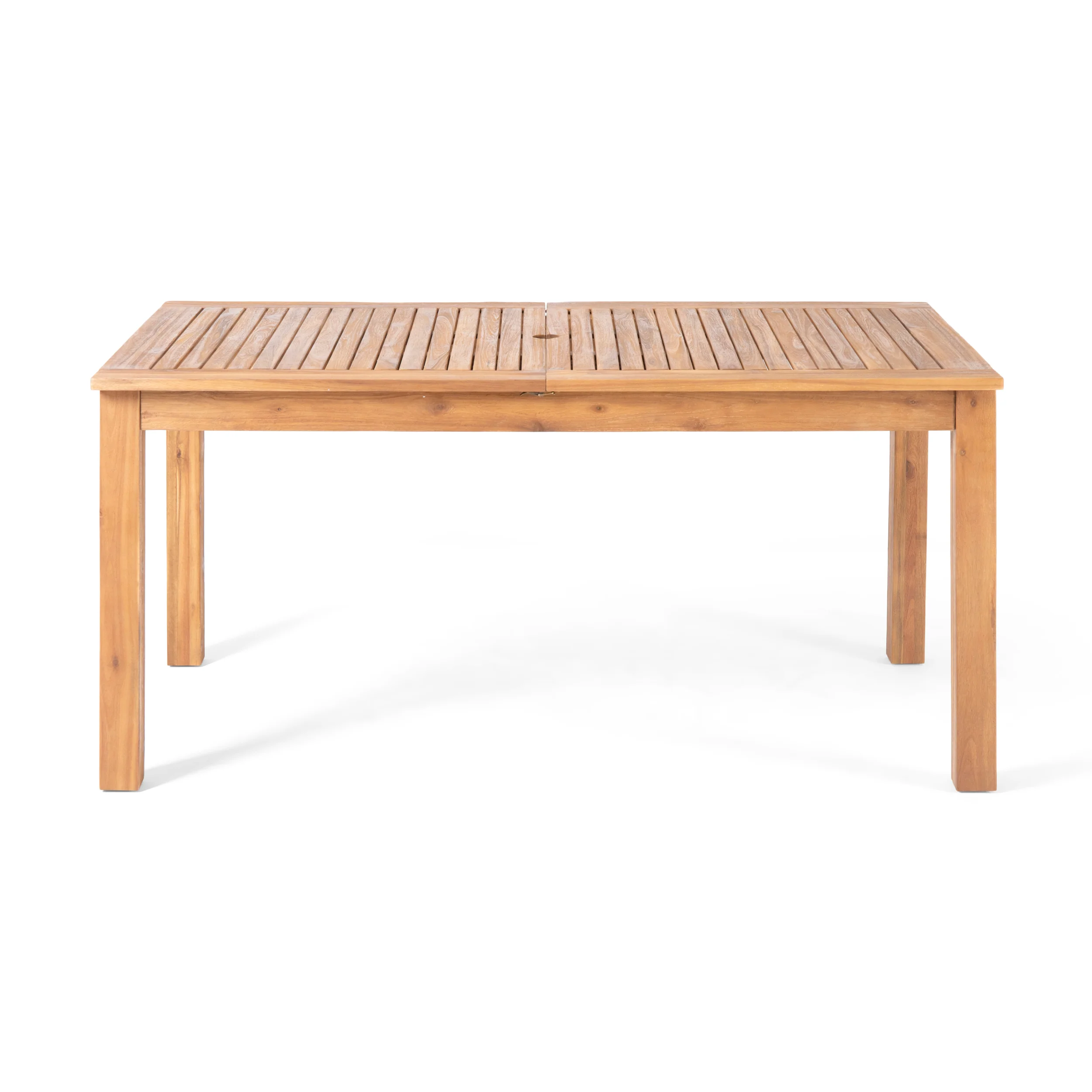 Eric Outdoor Expandable Acacia Wood Dining Table - furnishings