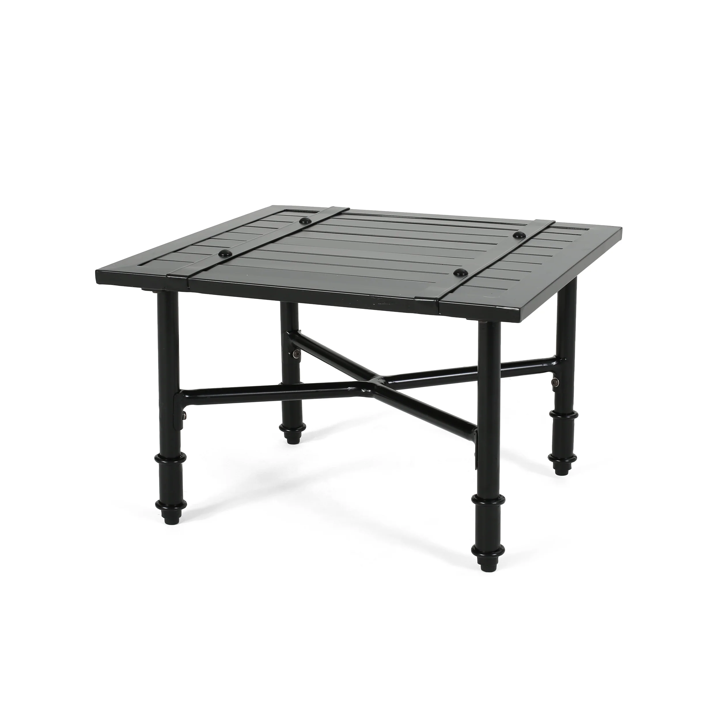 Francis Outdoor Aluminum Side Table - furnishings