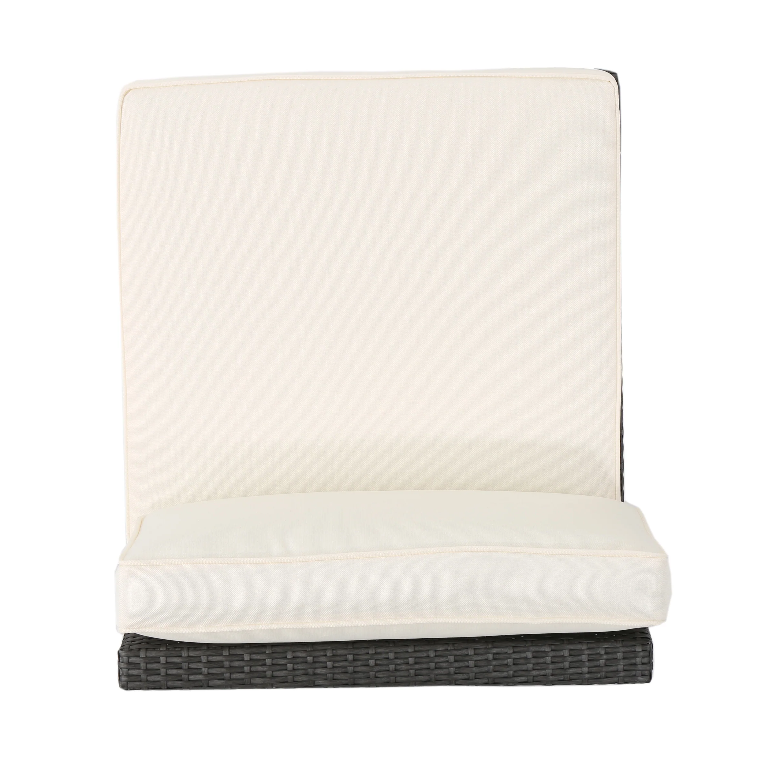 Reddington 7pc Outdoor Grey Wicker Sofa Set w/ Cushions - furnishings