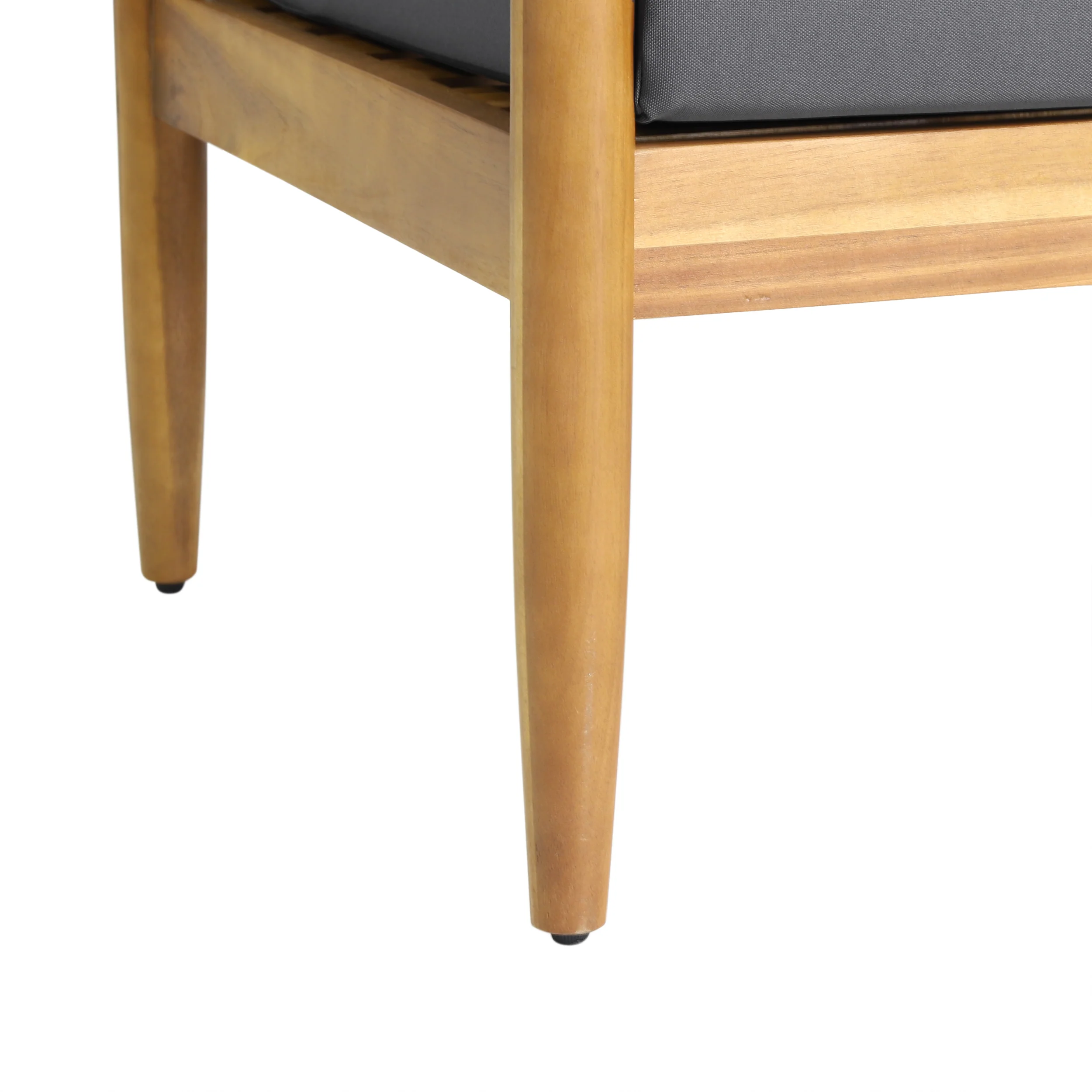 Plumb Outdoor Acacia Wood 3 Seater Sofa - furnishings