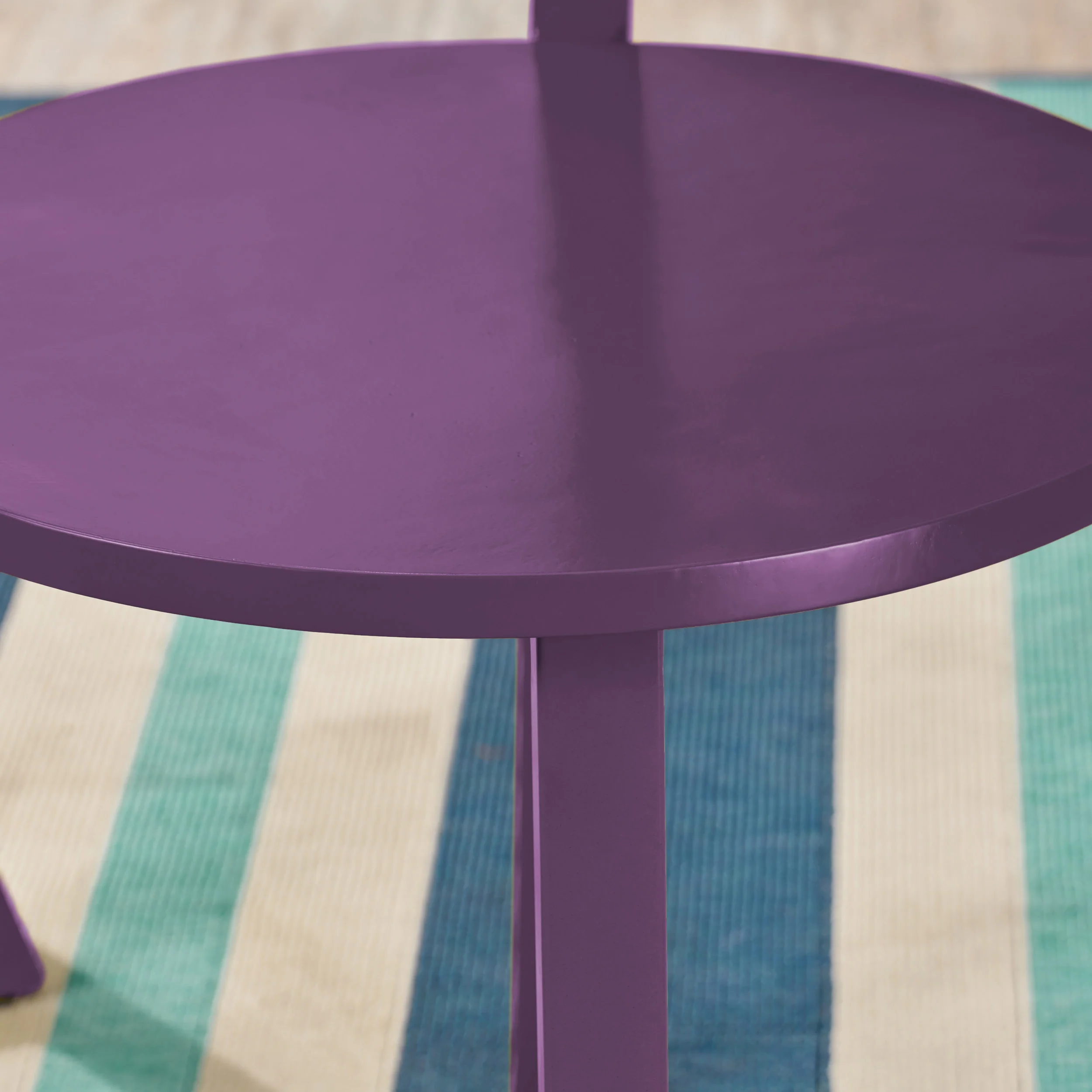 Kate Outdoor Iron Bistro Set - furnishings