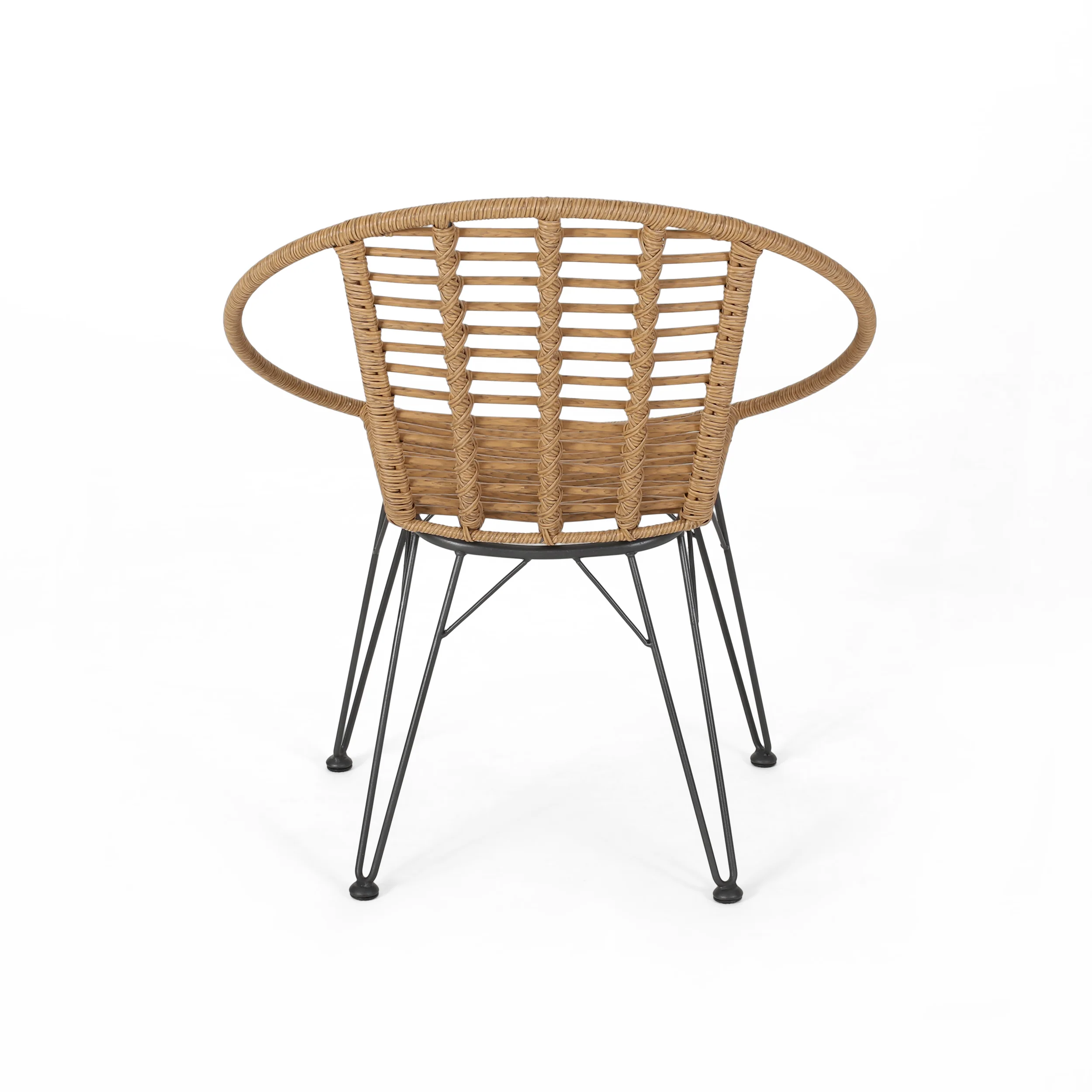 Winnie Outdoor Wicker Dining Chairs (Set of 2) - furnishings