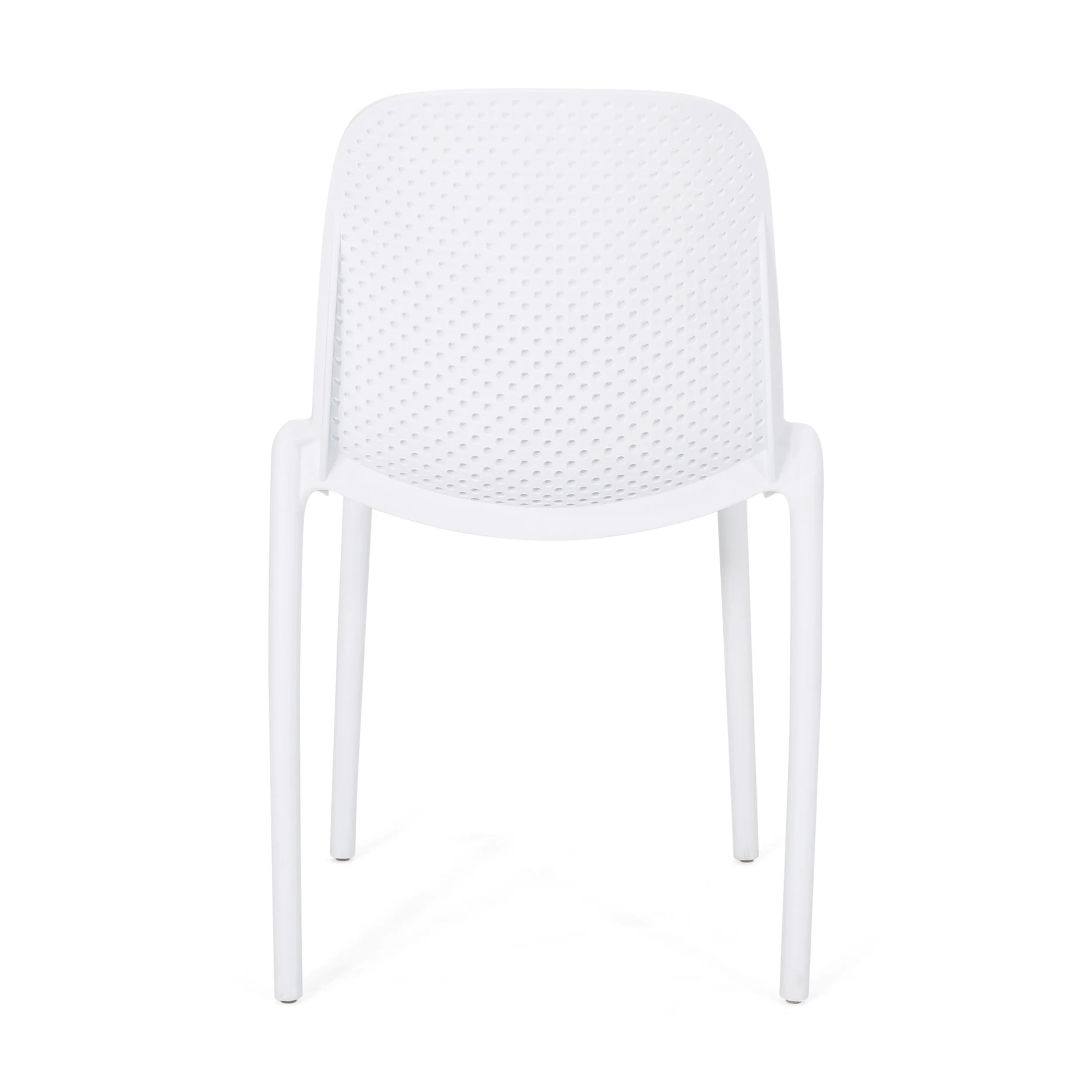 Edenton Outdoor Modern Stacking Dining Chair (Set of 2) - furnishings