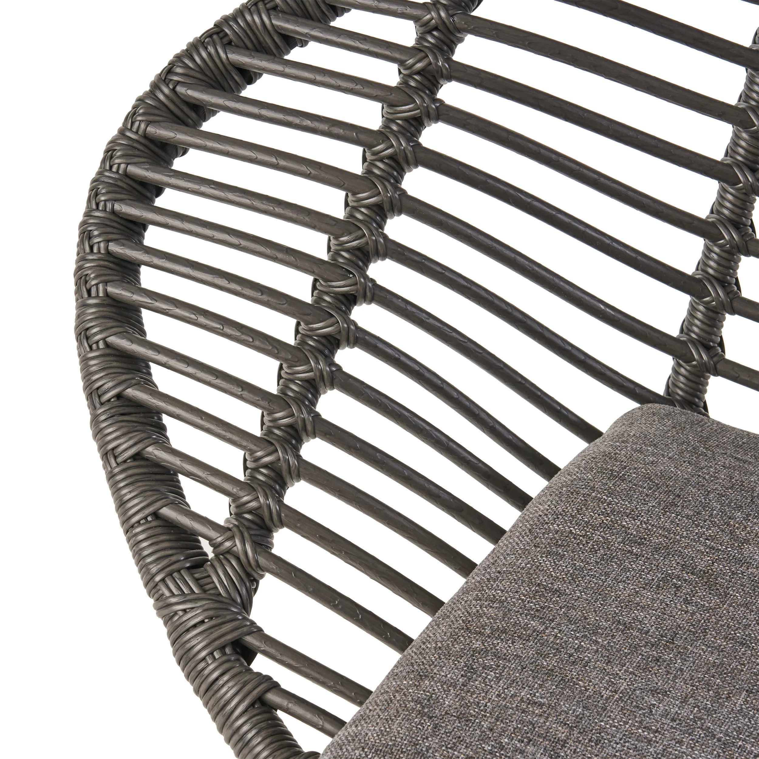 Isabel Outdoor Faux Wicker 2 Seater Chat Set with Tempered Glass Table - furnishings