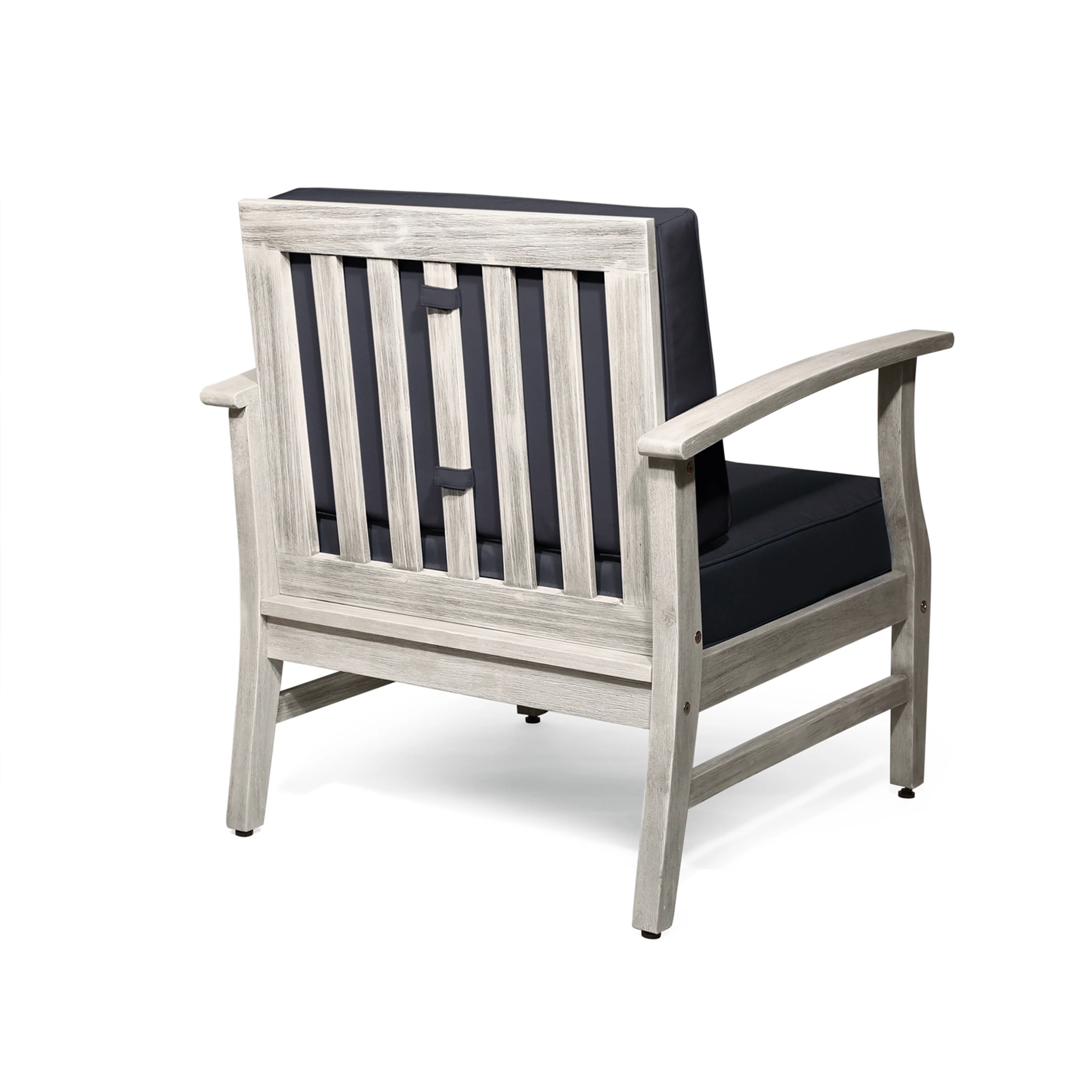 Lorelei Outdoor 9 Piece Acacia Wood Sofa Conversational Set - furnishings