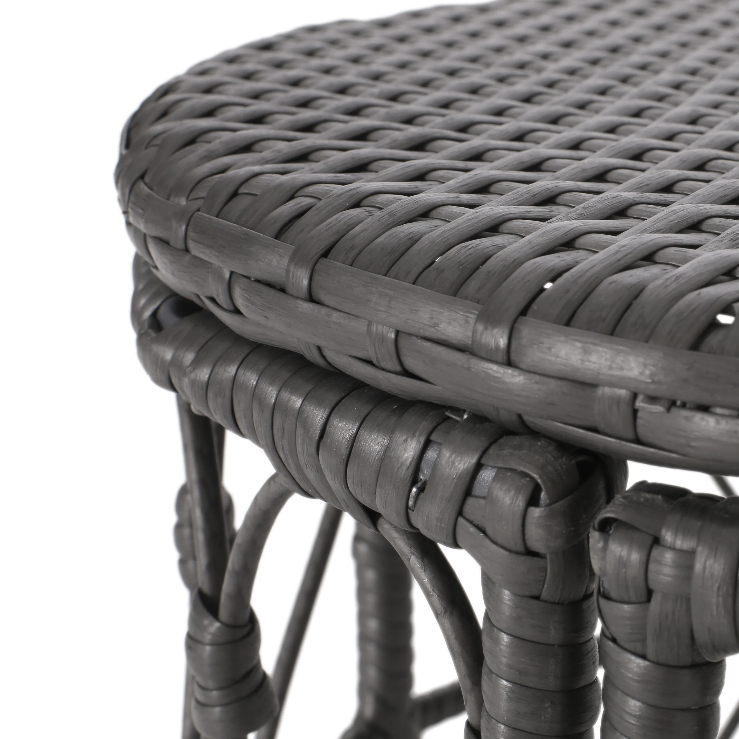 Colmar Outdoor Wicker Side Table - furnishings