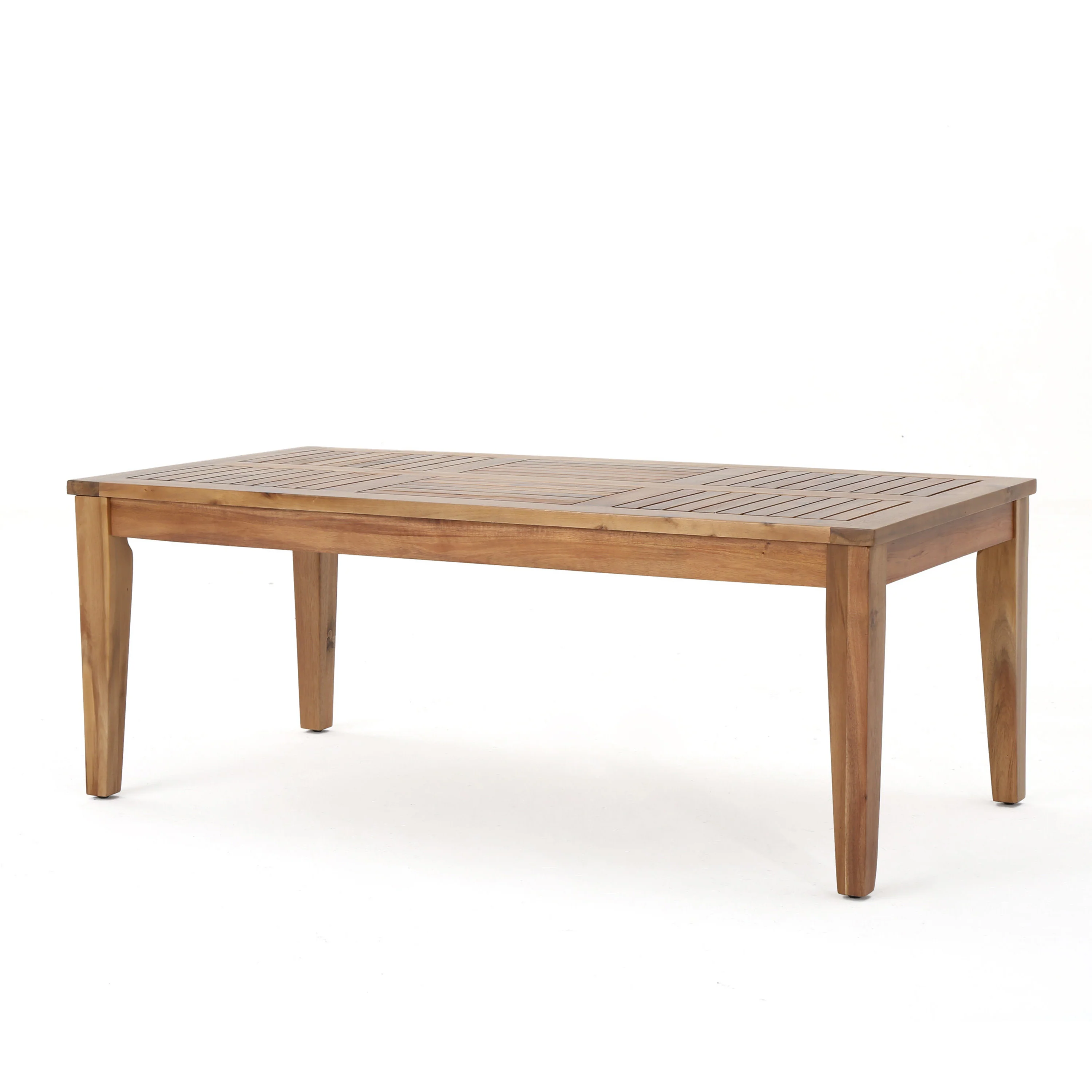 Savannah Outdoor Acacia Wood Coffee Table - furnishings