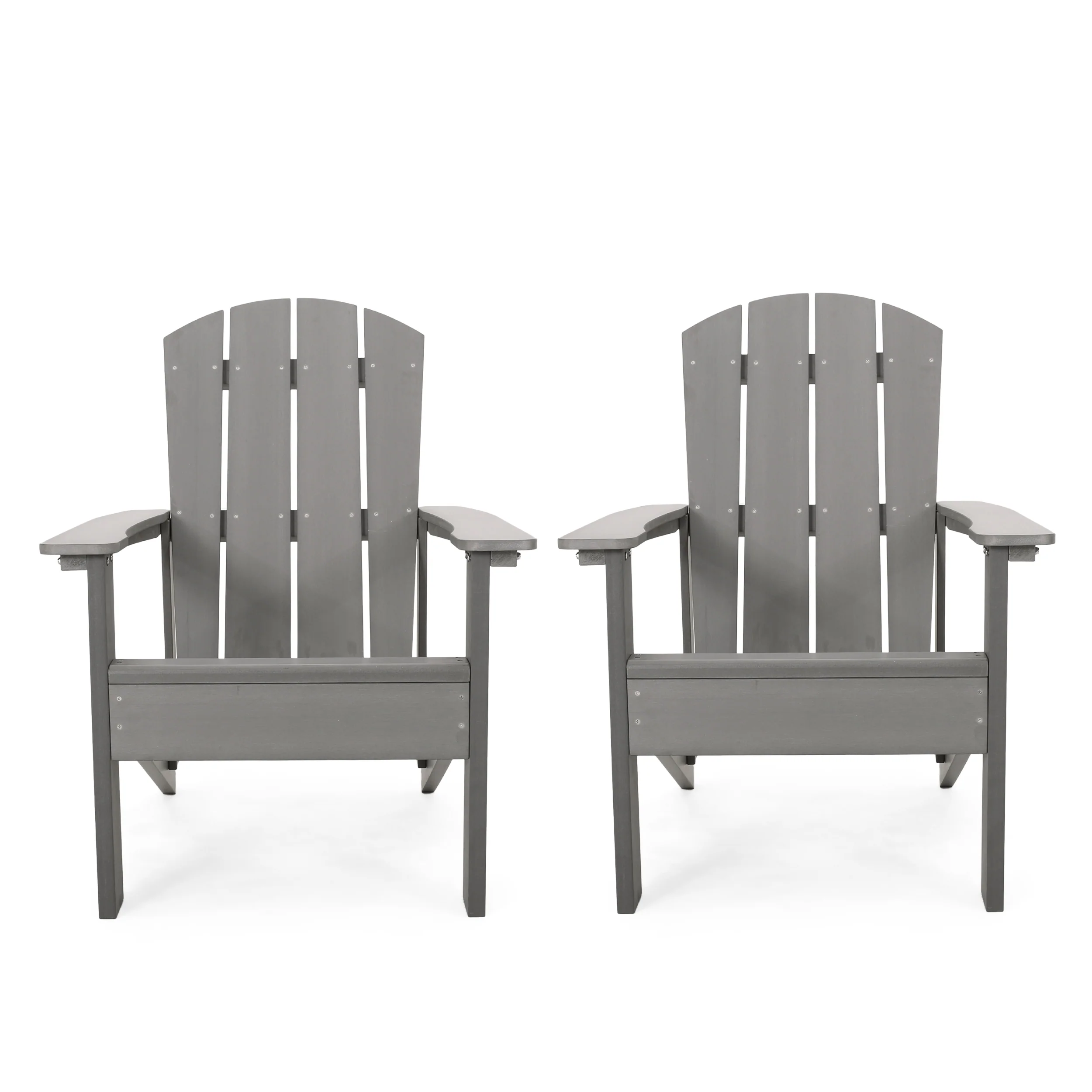 Anastasija Outdoor Adirondack Chairs (Set of 2) - furnishings