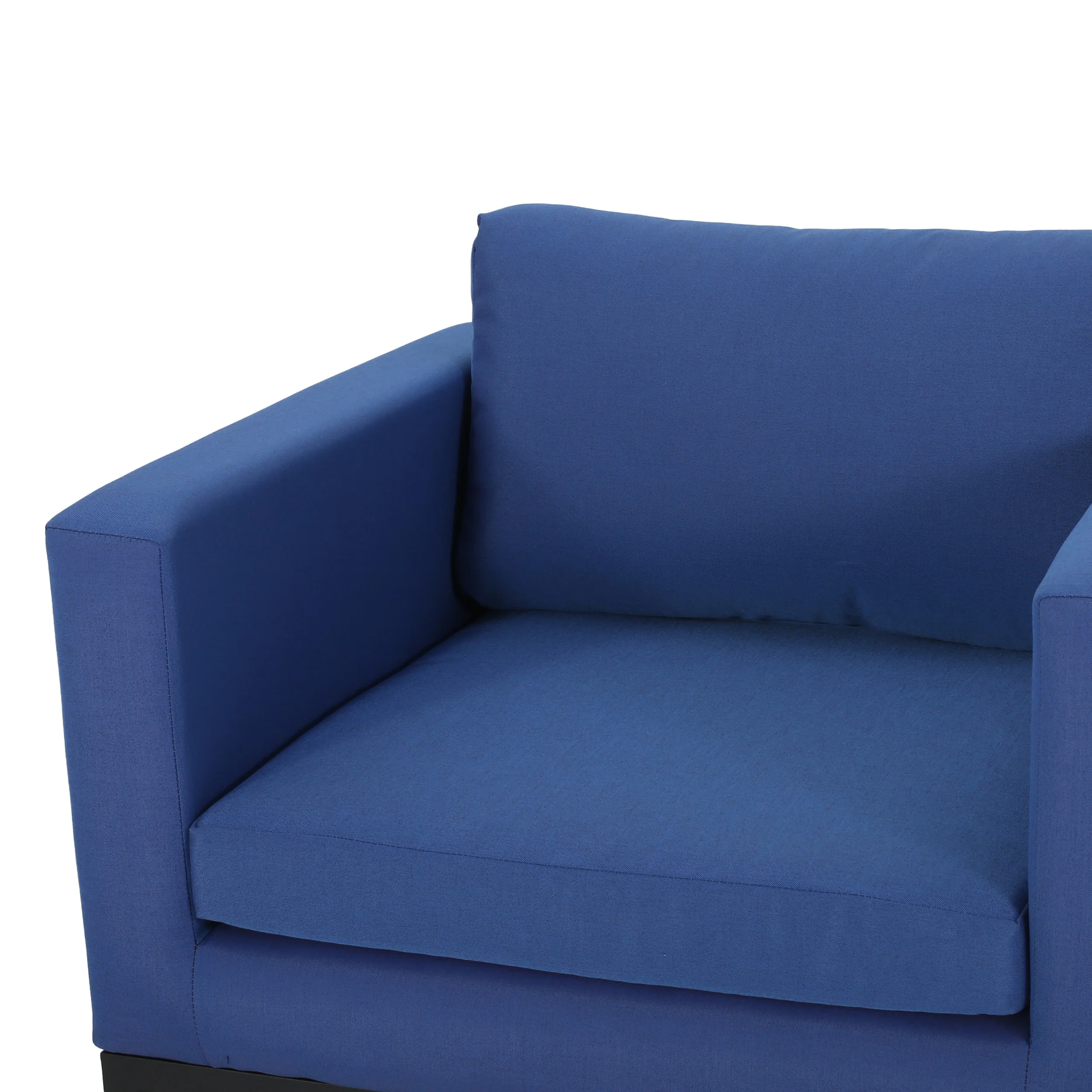 Jacqueline Modern Outdoor Upholstered Club Chair (Set of 4) - furnishings