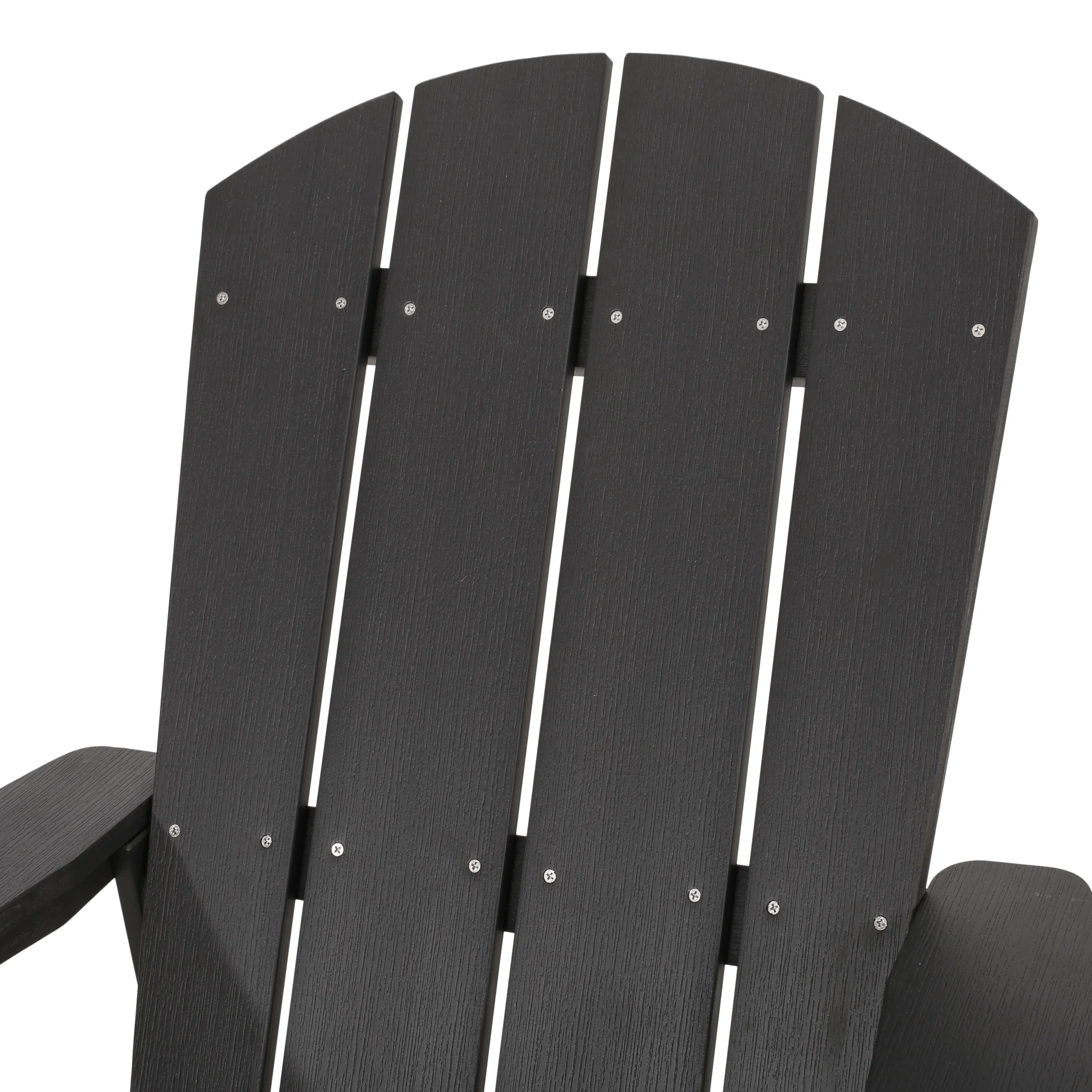 Matriel Outdoor Adirondack Chair with Retractable Ottoman (Set of 2) - furnishings