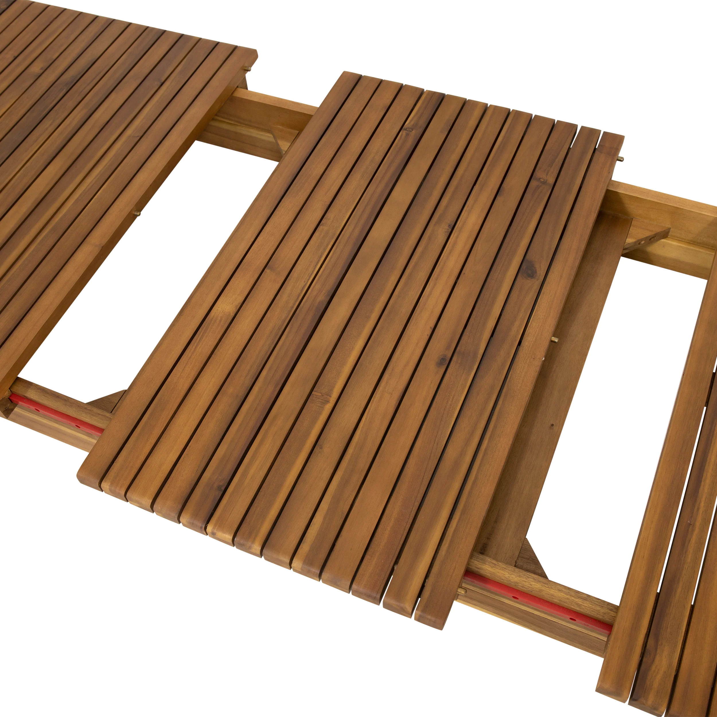 Yilia Outdoor Expandable Acacia Wood Dining Table - furnishings