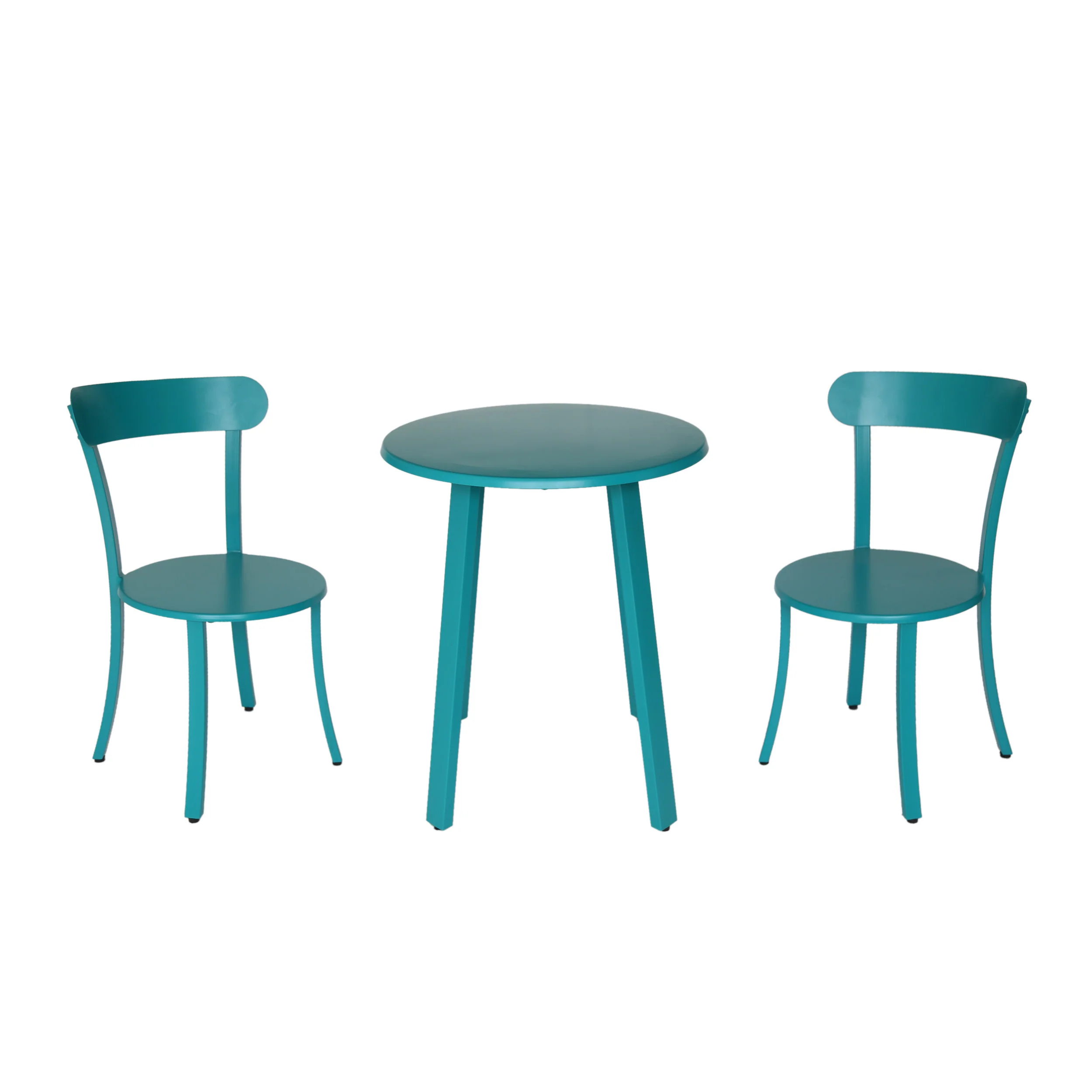 Kelly Outdoor Iron Bistro Set - furnishings