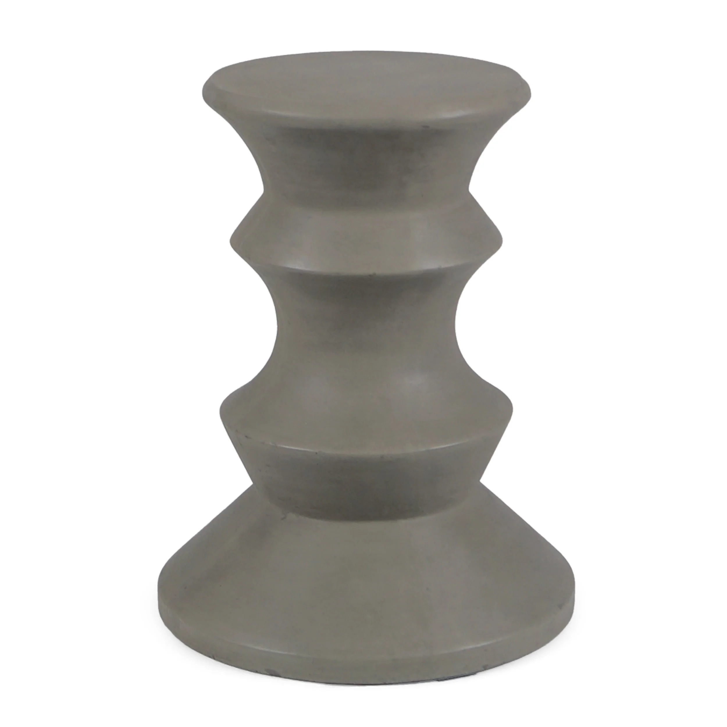 Alia Outdoor 22-inch Light-Weight Concrete Side Table - furnishings
