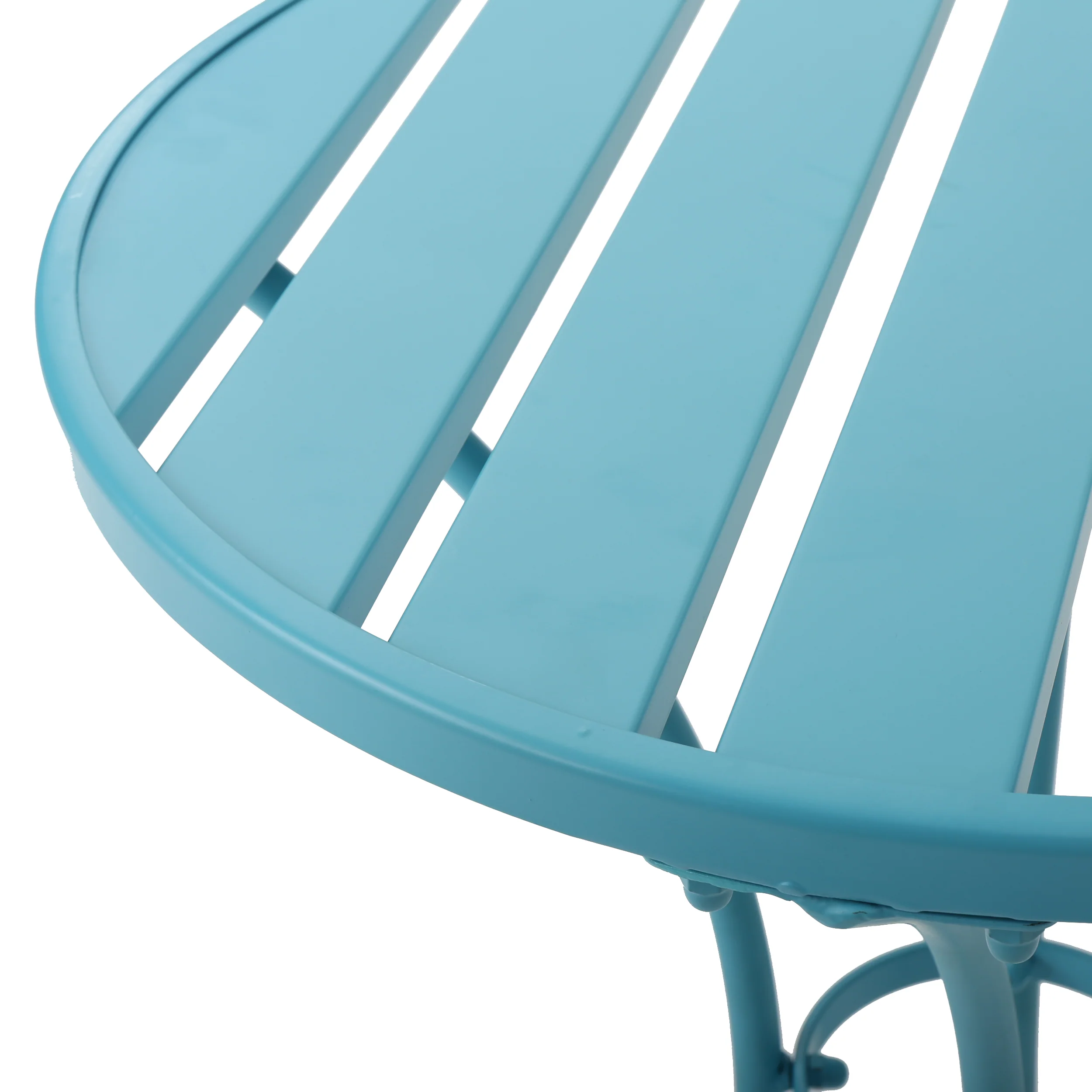 Collins Outdoor 3 Piece Iron Bistro Set - furnishings