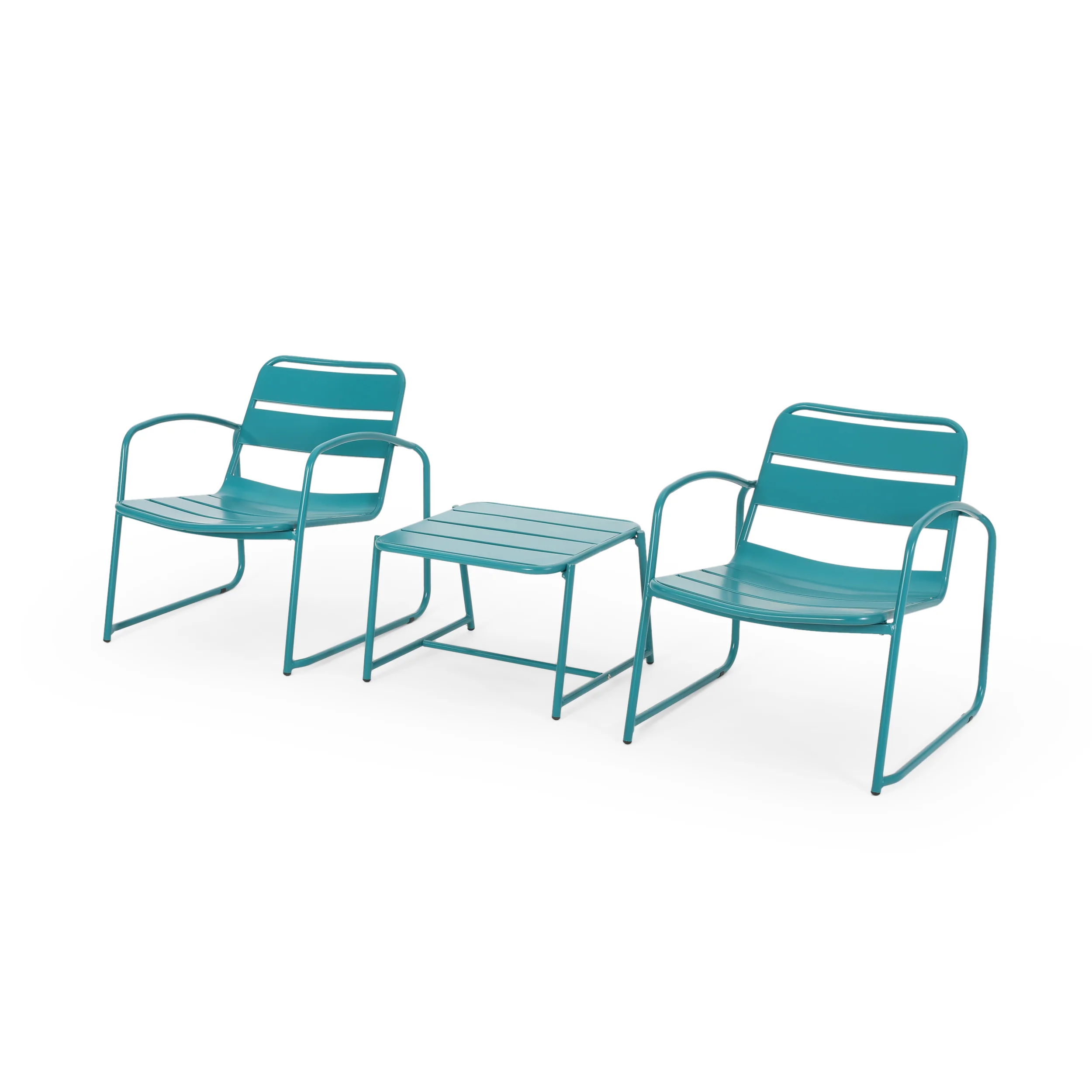 Daryah Outdoor Modern 2 Seater Chat Set - furnishings