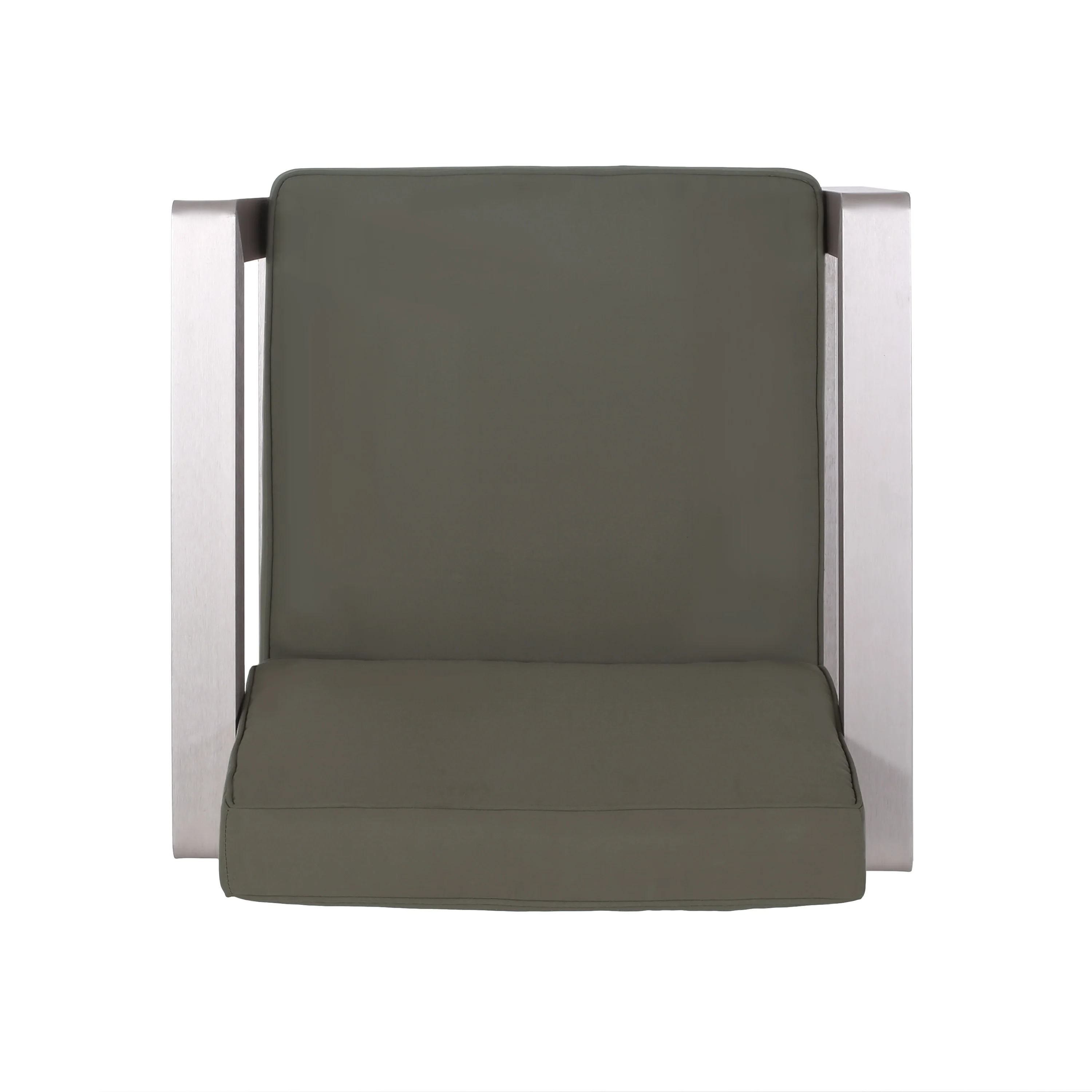 Booth Outdoor Aluminum Club Chairs - furnishings