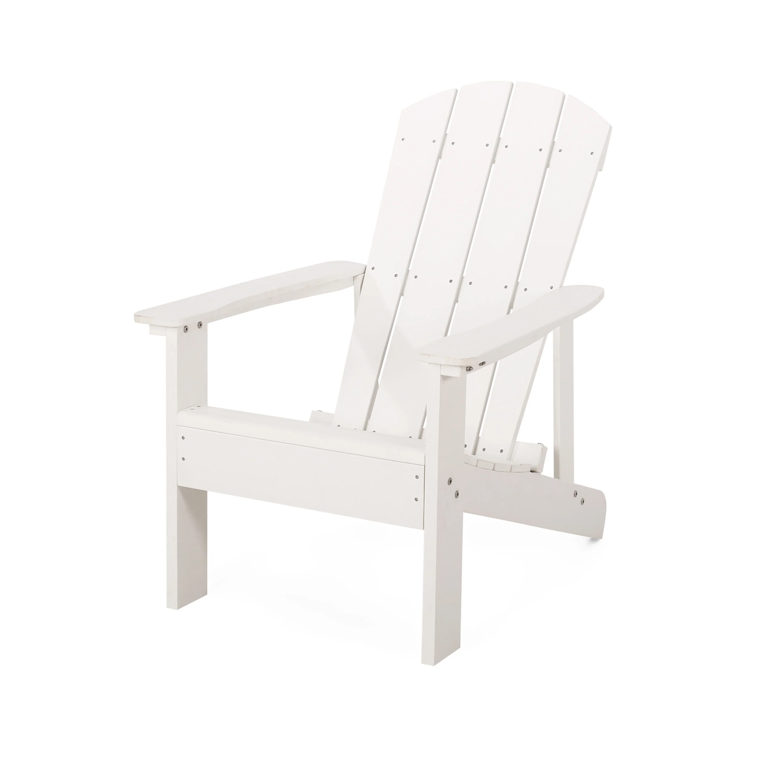 Anastasija Outdoor Faux Wood Adirondack Chair - furnishings