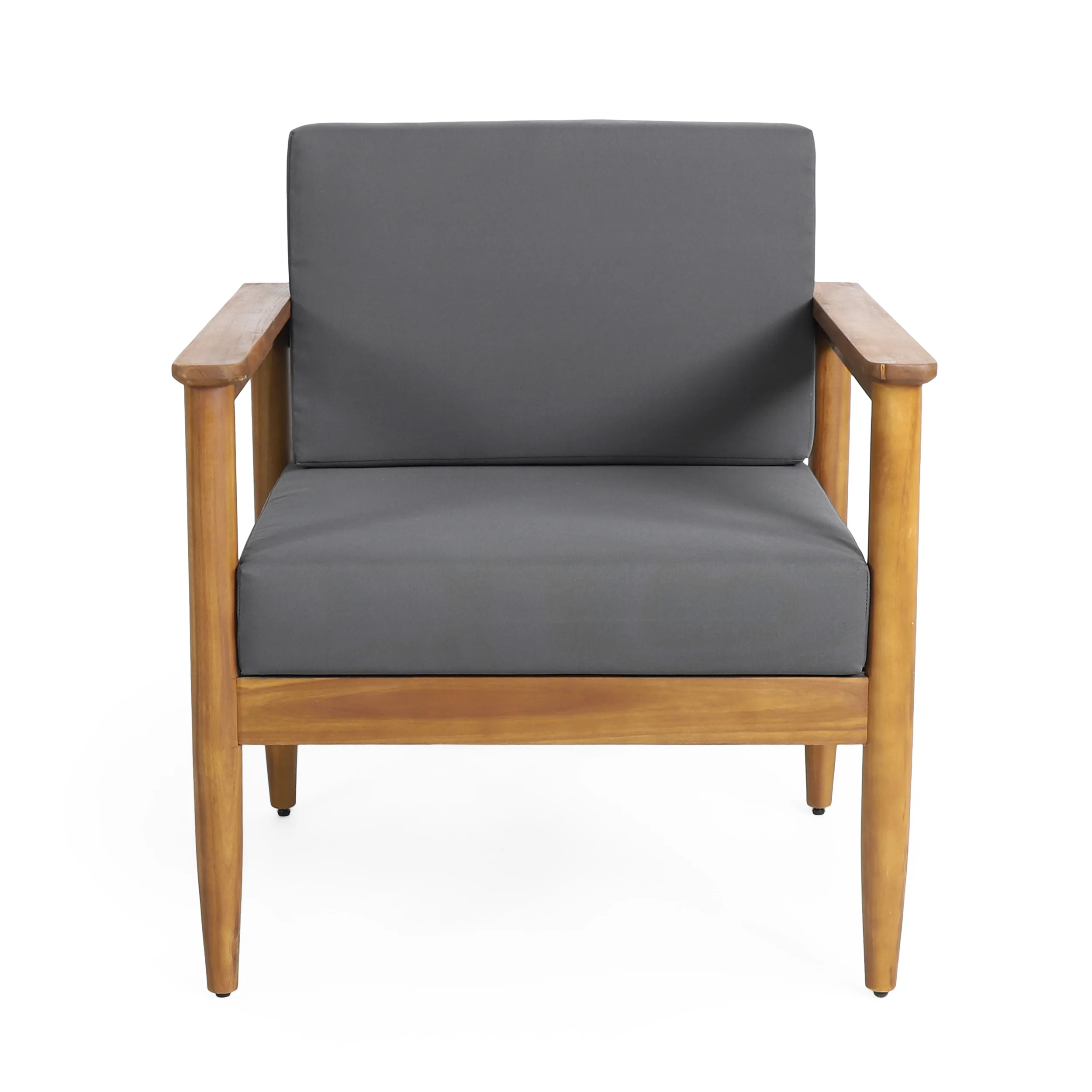 Plumb Outdoor Acacia Wood 4 Seater Chat Set - furnishings