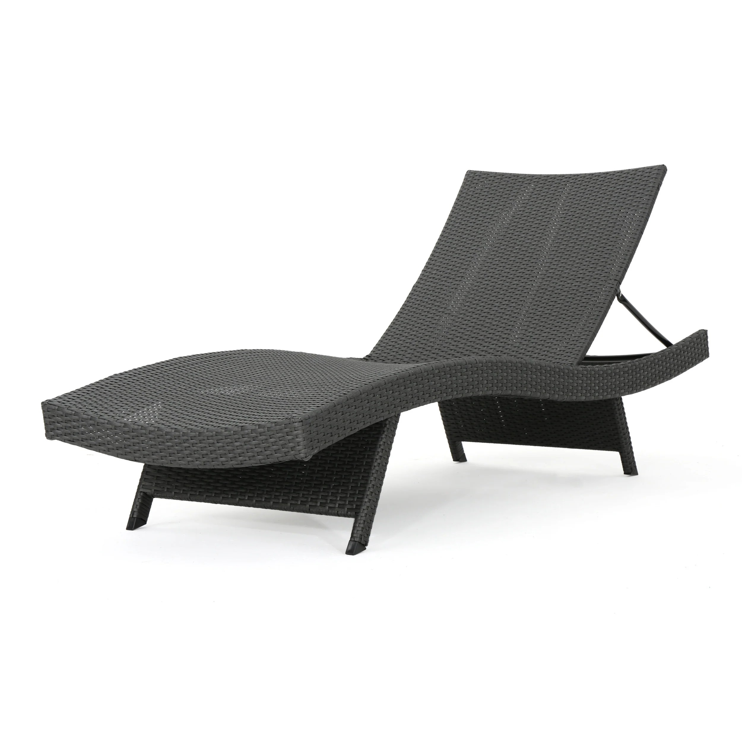 Savana Outdoor Patio Wicker Lounge with Cover - furnishings