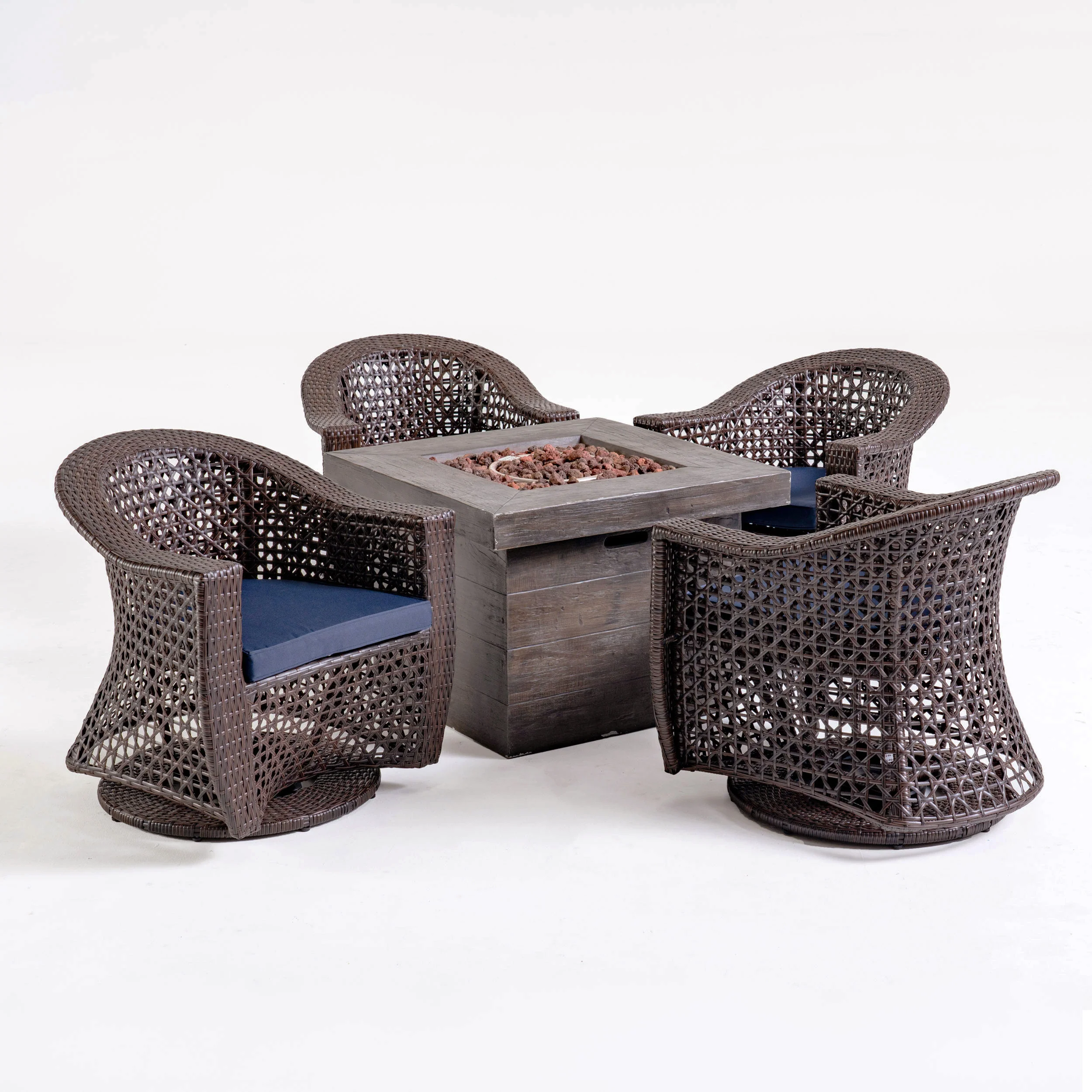 Tabitha Patio Fire Pit Set - furnishings