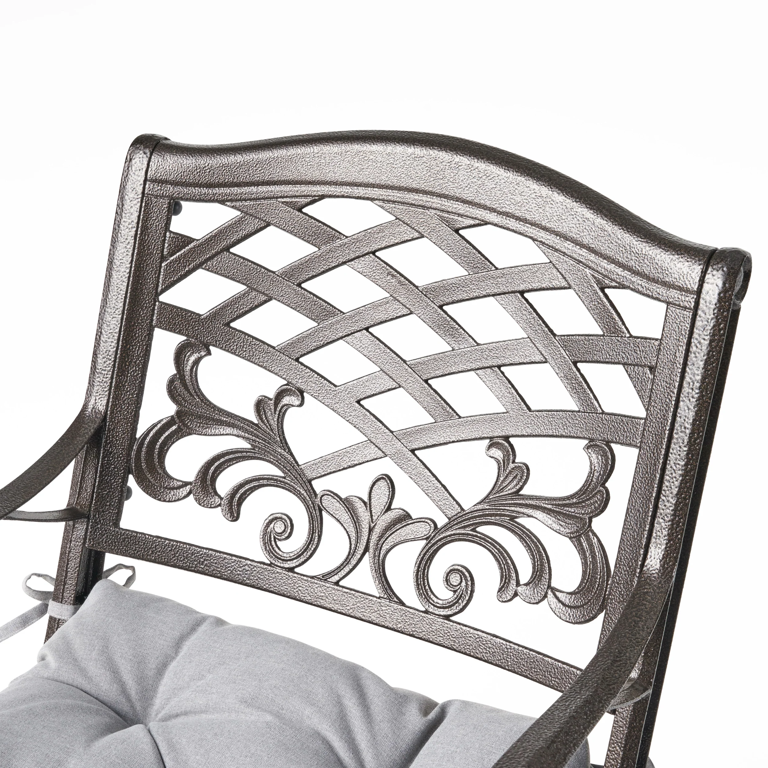 Laura Outdoor Dining Chair with Cushion (Set of 2) - furnishings